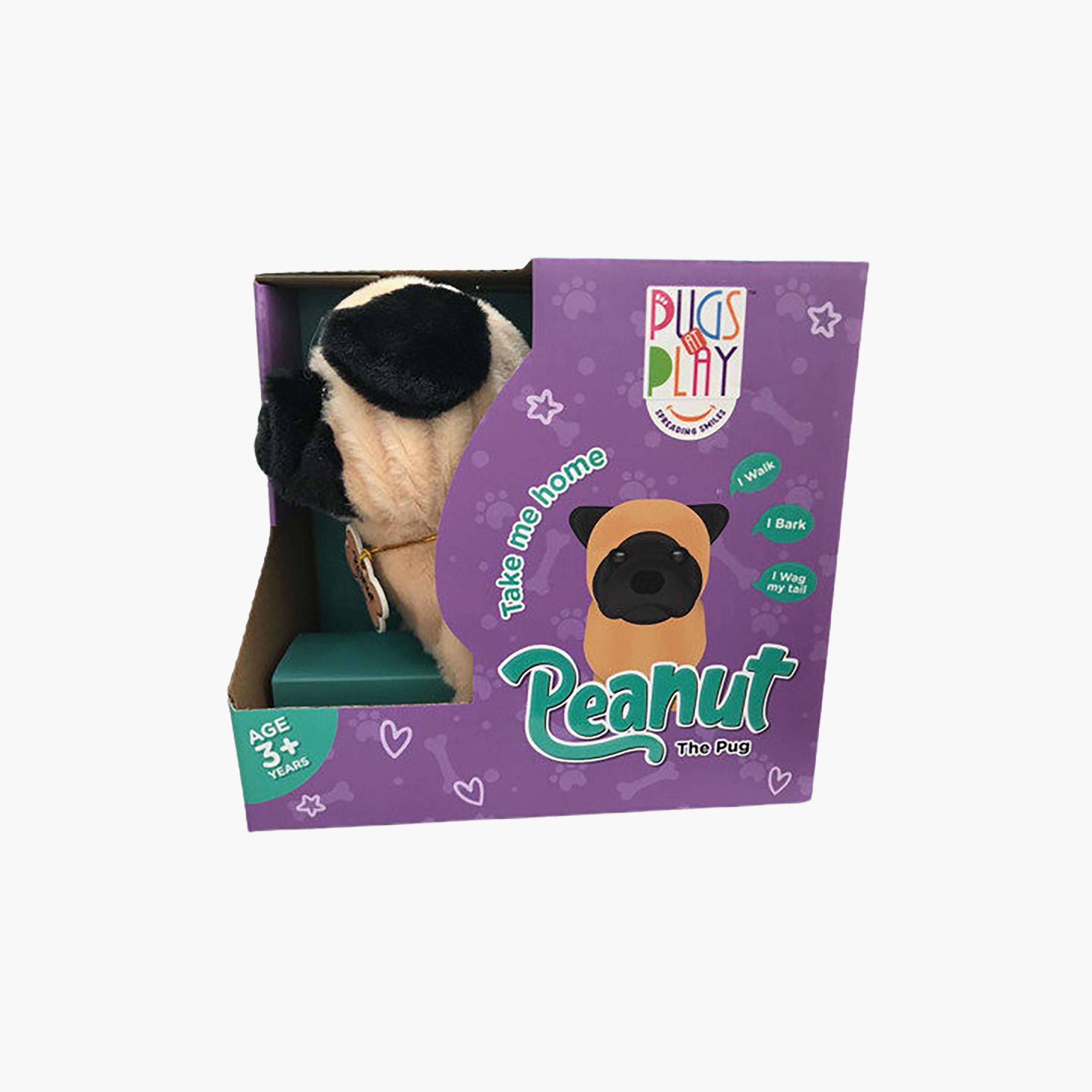 Pugs At Play Battery Operated Walking Pug Plush Toy - 6.5-inch-toys-plushsofttoys-animals-image-10