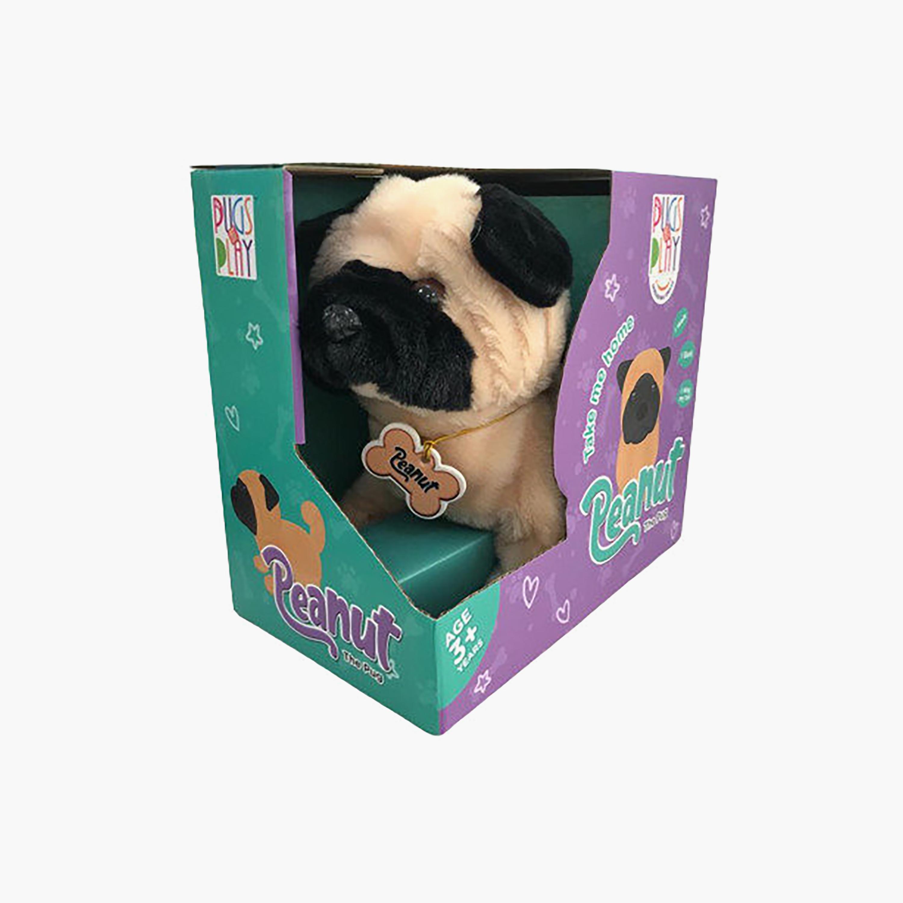 Pugs At Play Battery Operated Walking Pug Plush Toy - 6.5-inch-toys-plushsofttoys-animals-image-12