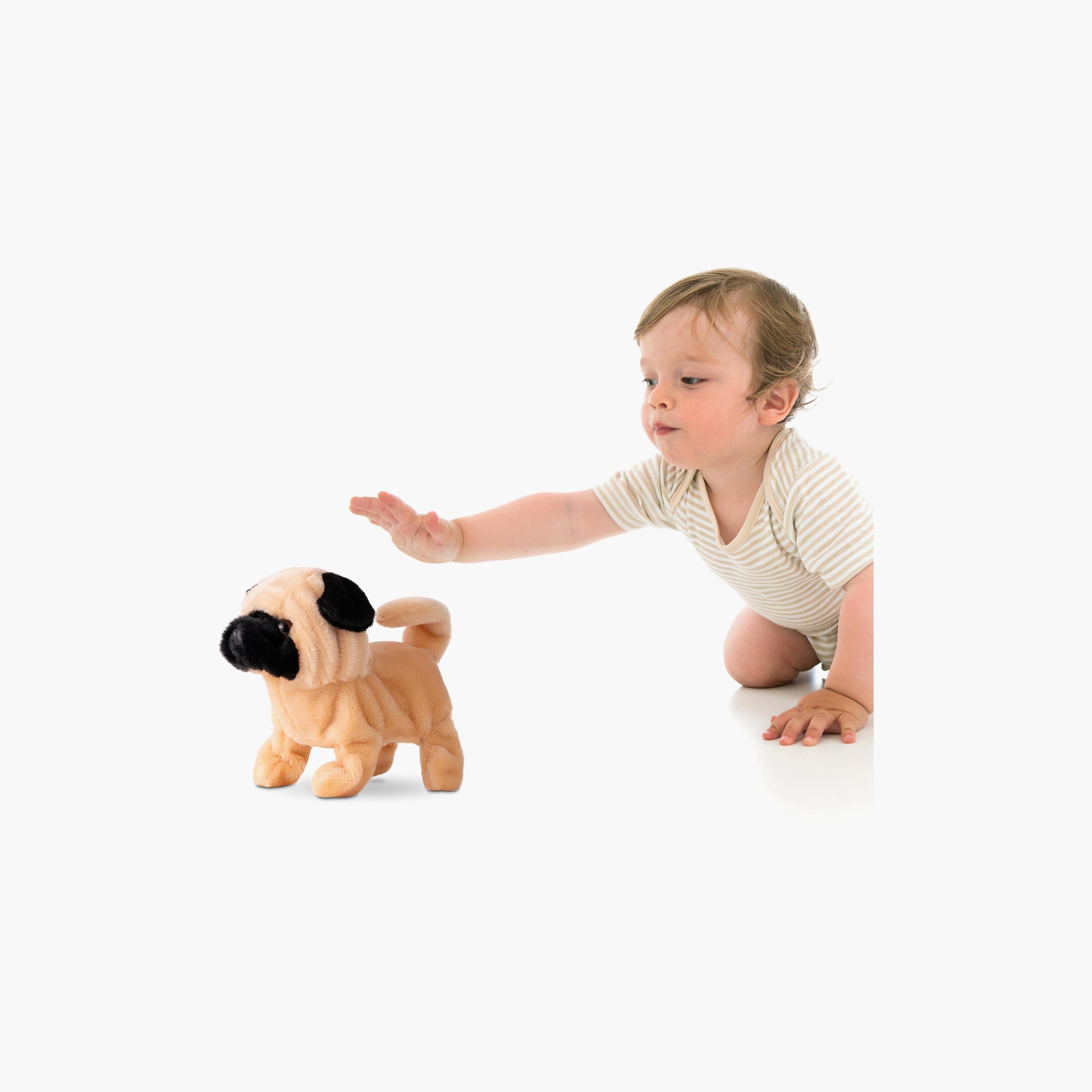 Pugs At Play Battery Operated Walking Pug Plush Toy - 6.5-inch-toys-plushsofttoys-animals-image-4