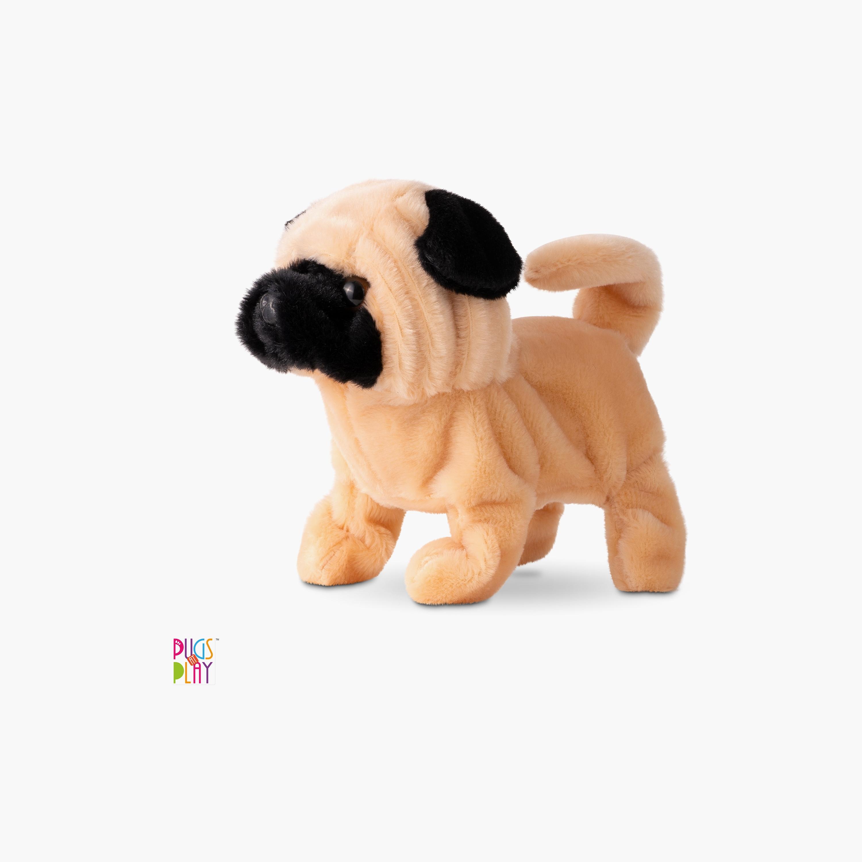 Pugs At Play Battery Operated Walking Pug Plush Toy - 6.5-inch-toys-plushsofttoys-animals-image-9