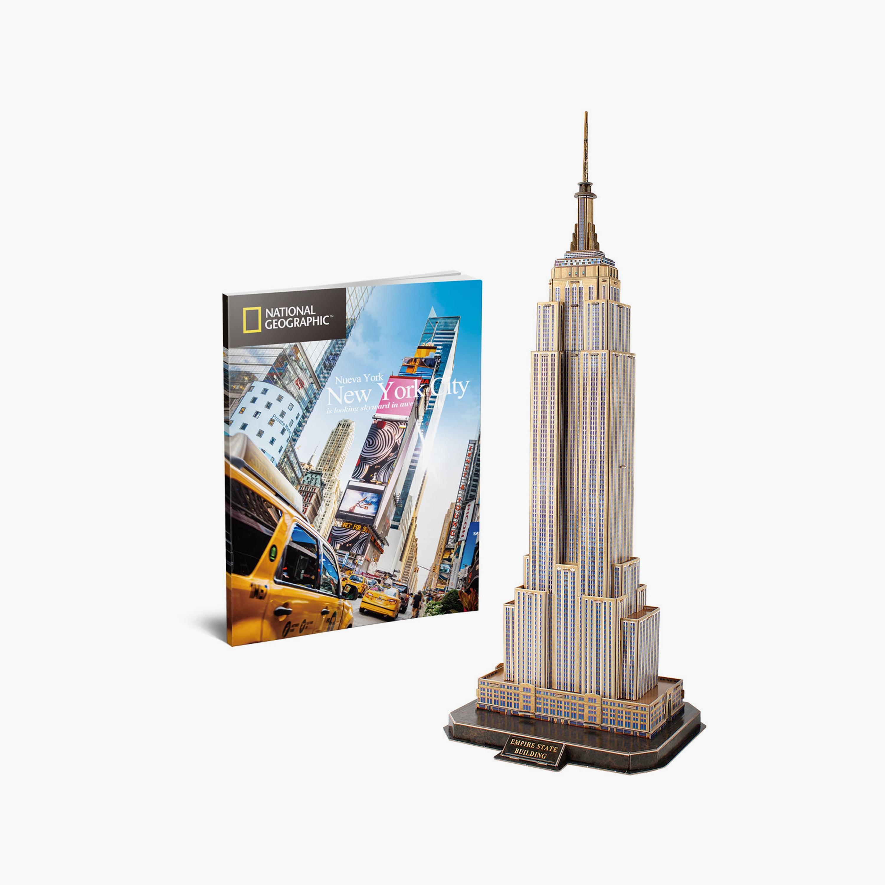 Cubic Fun National Geo 66-Piece 3D Puzzle - Empire State Building-toys-indoortoys-puzzles-image-1