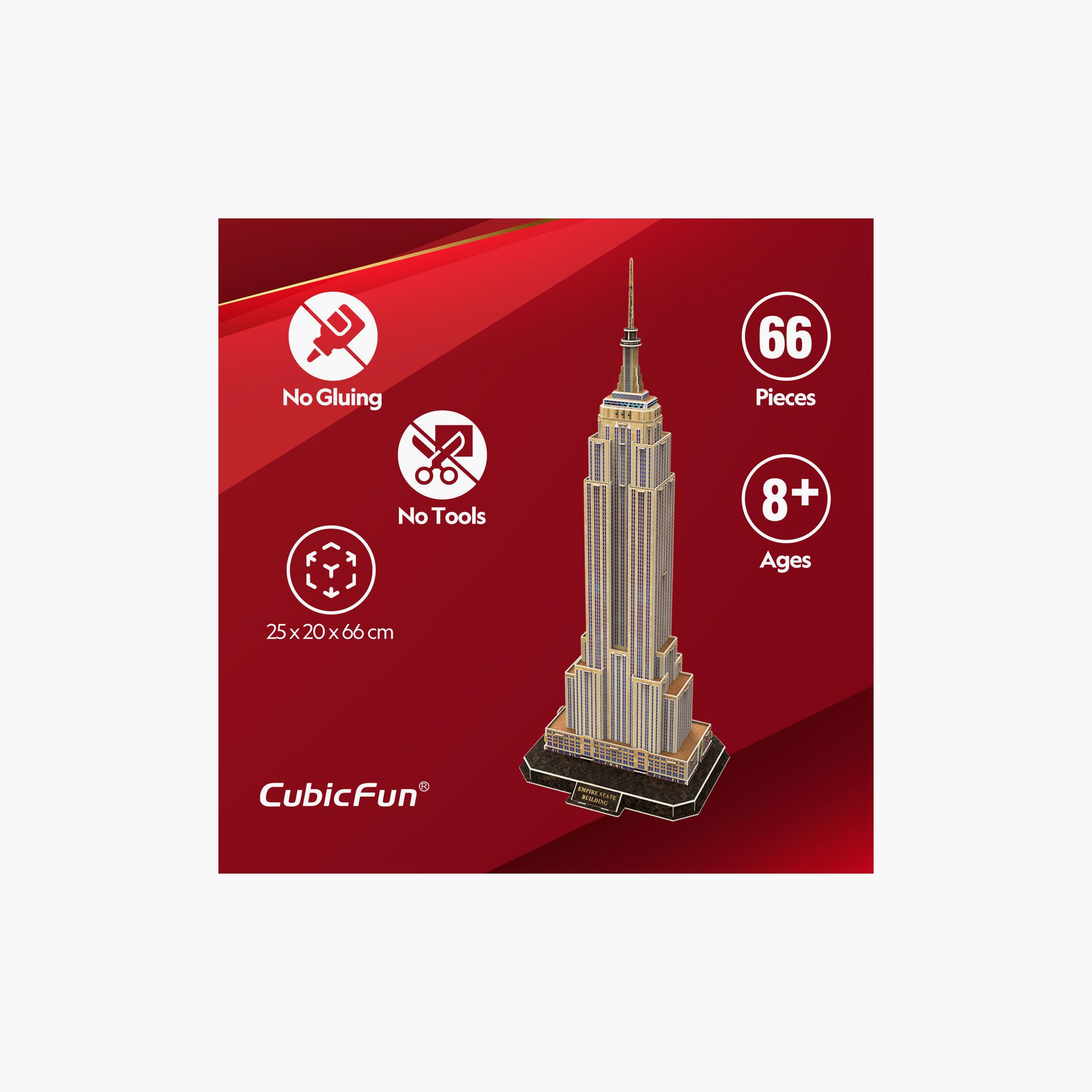 Cubic Fun National Geo 66-Piece 3D Puzzle - Empire State Building-toys-indoortoys-puzzles-image-5