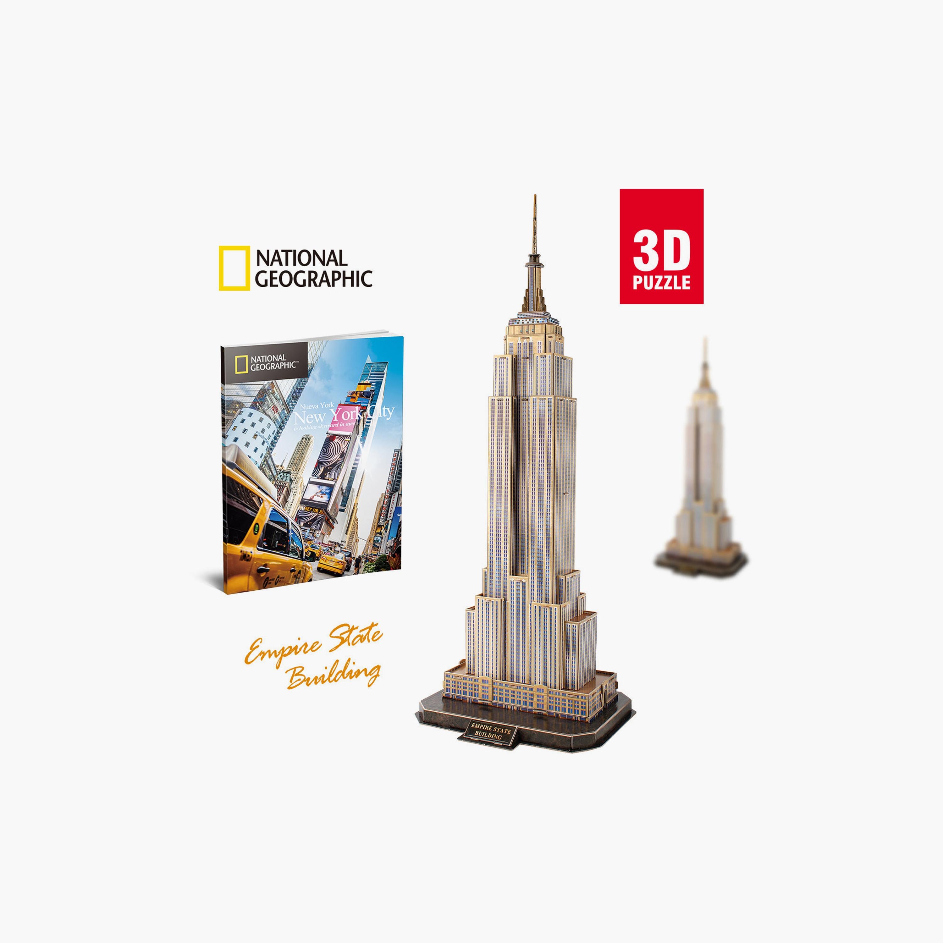Cubic Fun National Geo 66-Piece 3D Puzzle - Empire State Building-toys-indoortoys-puzzles-image-6