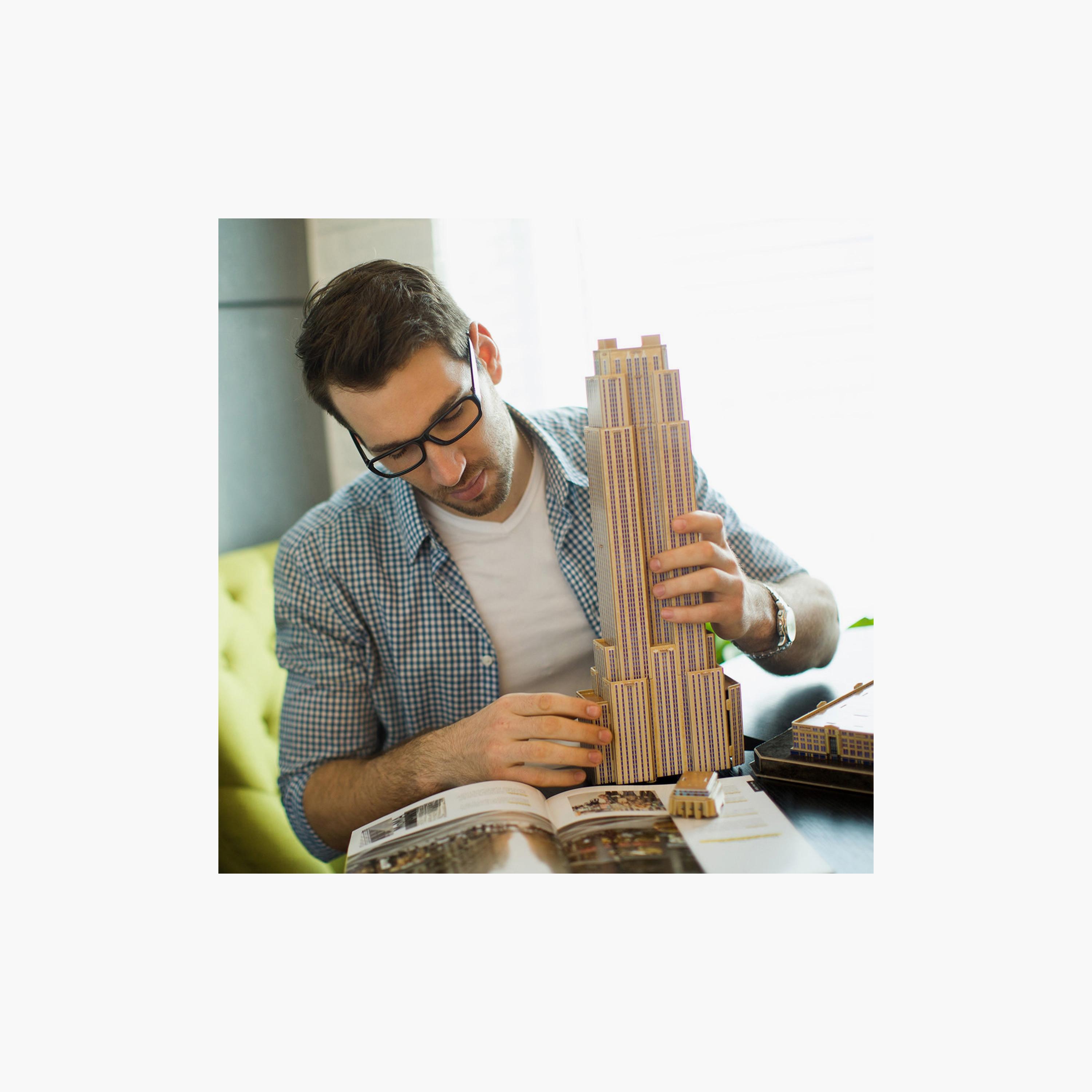 Cubic Fun National Geo 66-Piece 3D Puzzle - Empire State Building-toys-indoortoys-puzzles-image-9