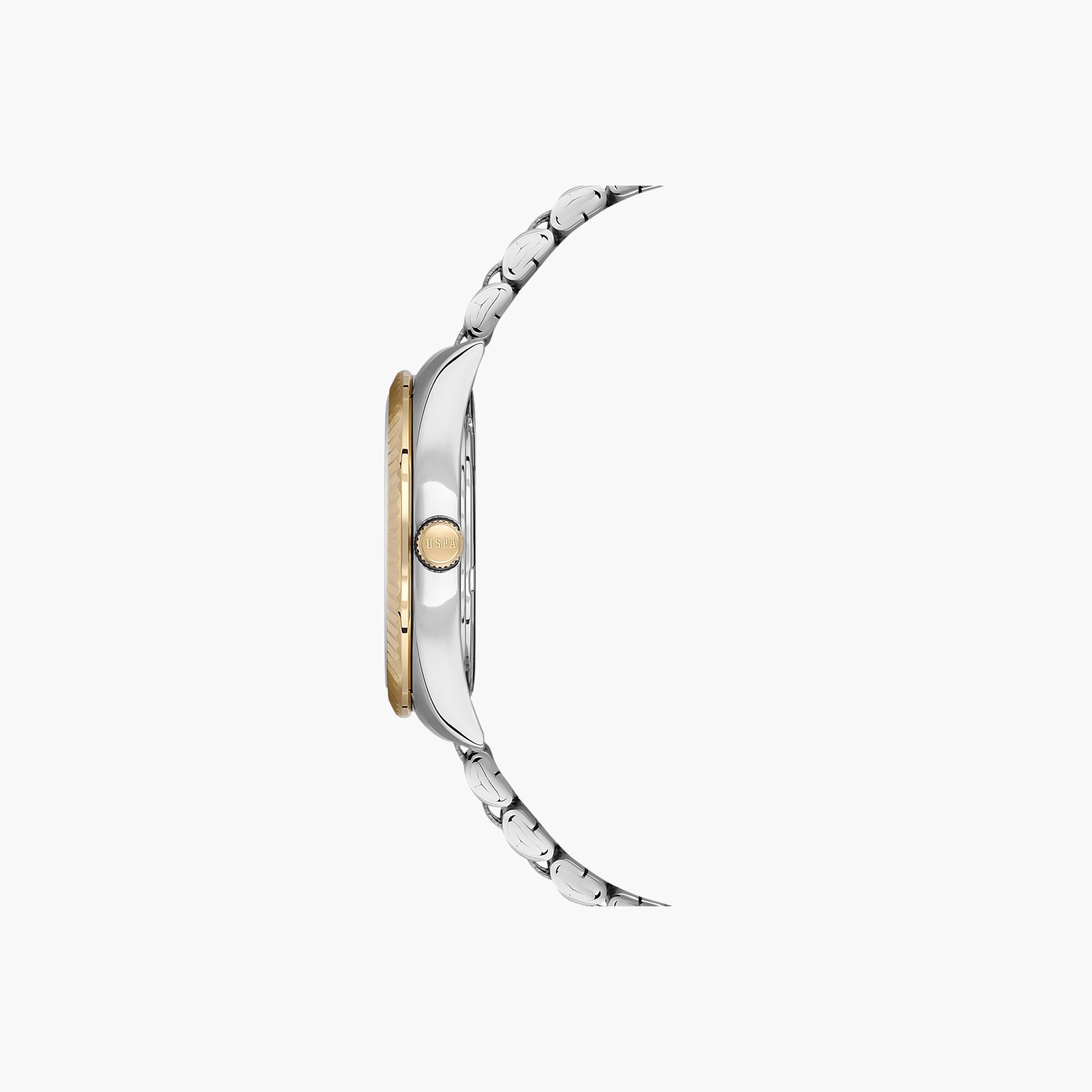 Green Dial Two-Tone Analog Watch-women-watchesandjewellery-watches-image-2