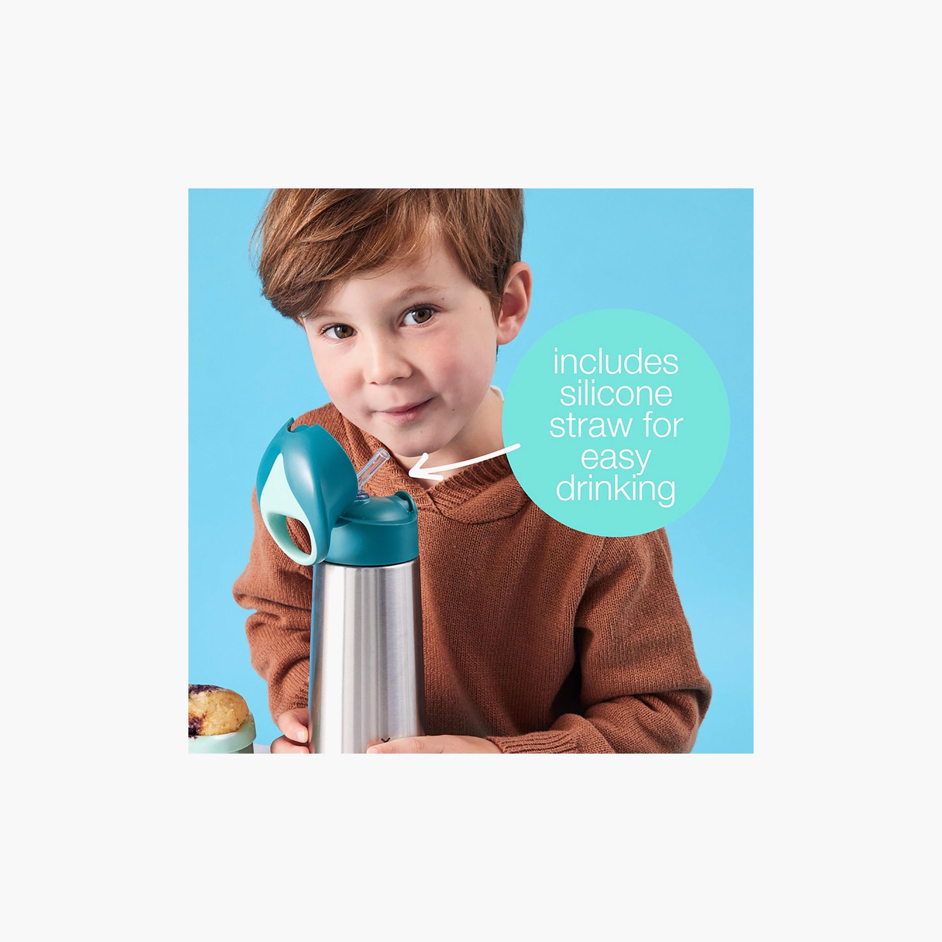 زجاجة مياه مزدوجة العزل من الفولاذ المقاوم للصدأ من بي.بوكس - 500 مل-baby-feeding-feedingbottles-bottlesandteats-image-3