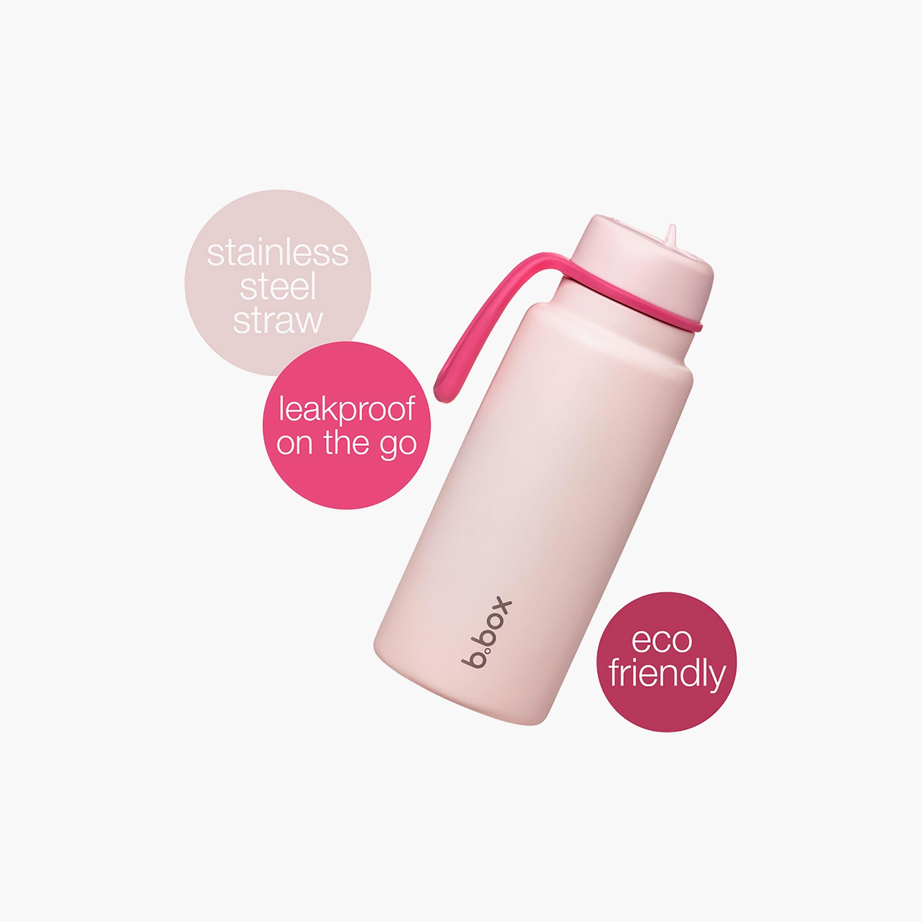 زجاجة مياه معزولة بثلاث طبقات وغطاء قلاب من بي.بوكس - 1000 مل-baby-feeding-feedingbottles-bottlesandteats-image-2