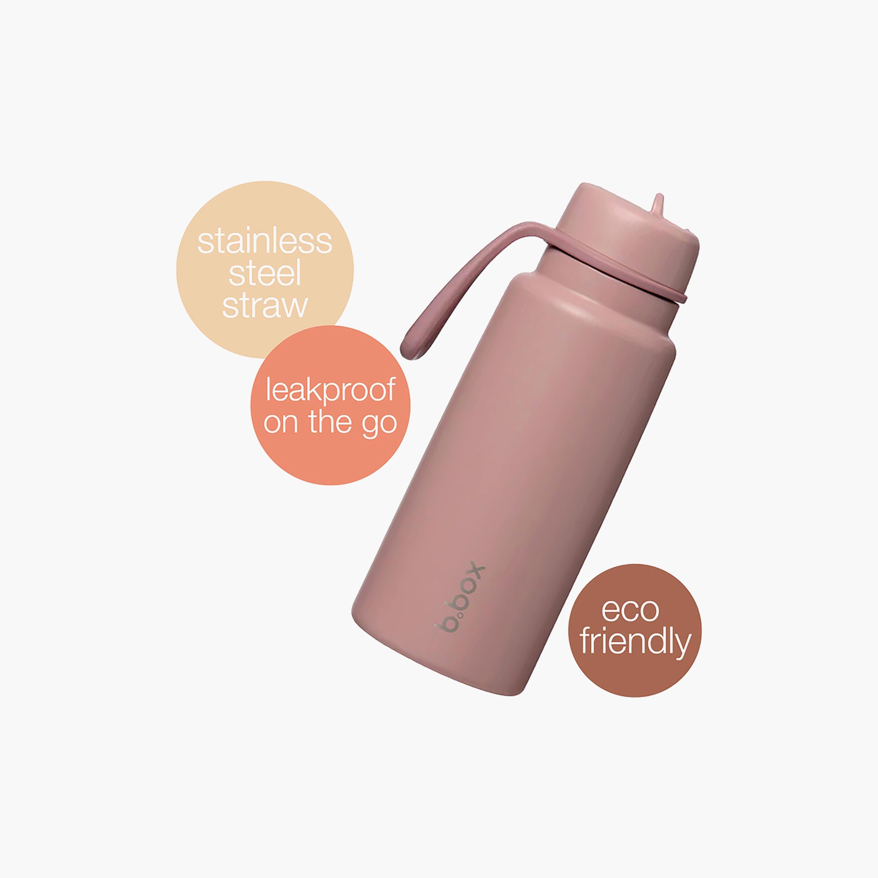 زجاجة مياه معزولة بثلاث طبقات وغطاء قلاب من بي.بوكس - 1000 مل-baby-feeding-feedingbottles-bottlesandteats-image-2