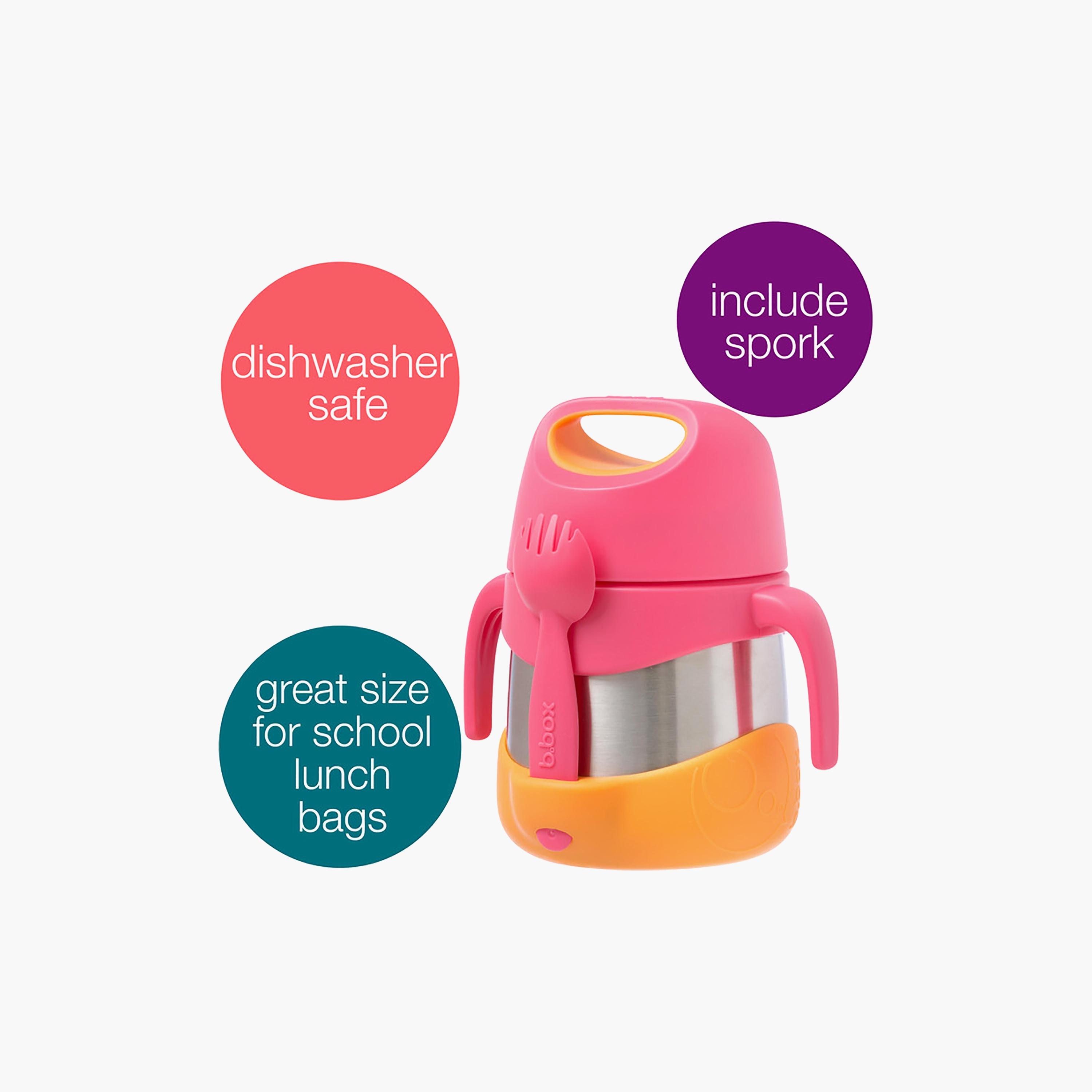 B.box Double Wall Stainless Steel Insulated Food Jar - 335ml-baby-feeding-mealtimeessentials-image-2