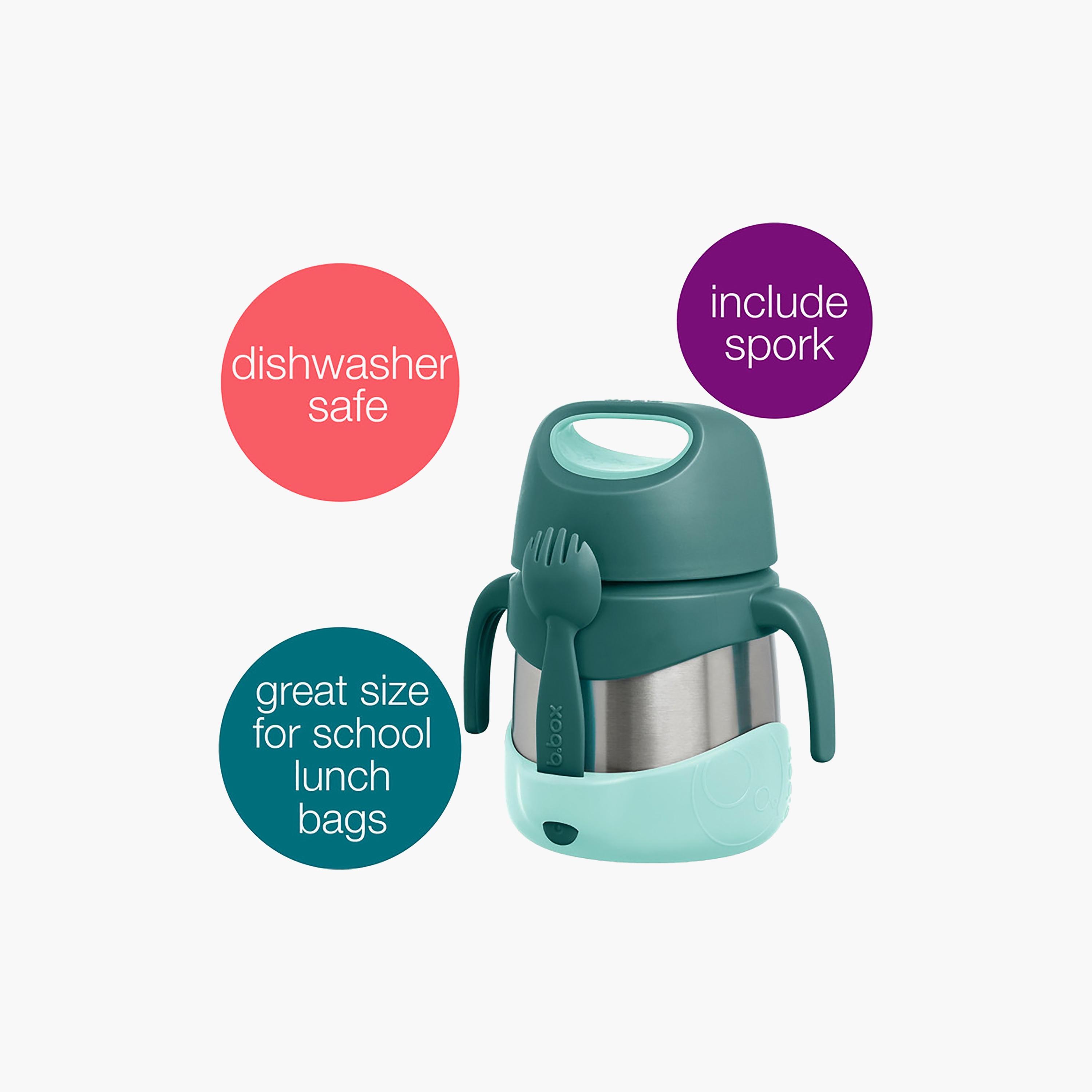B.box Double Wall Stainless Steel Insulated Food Jar - 335ml-baby-feeding-mealtimeessentials-image-2