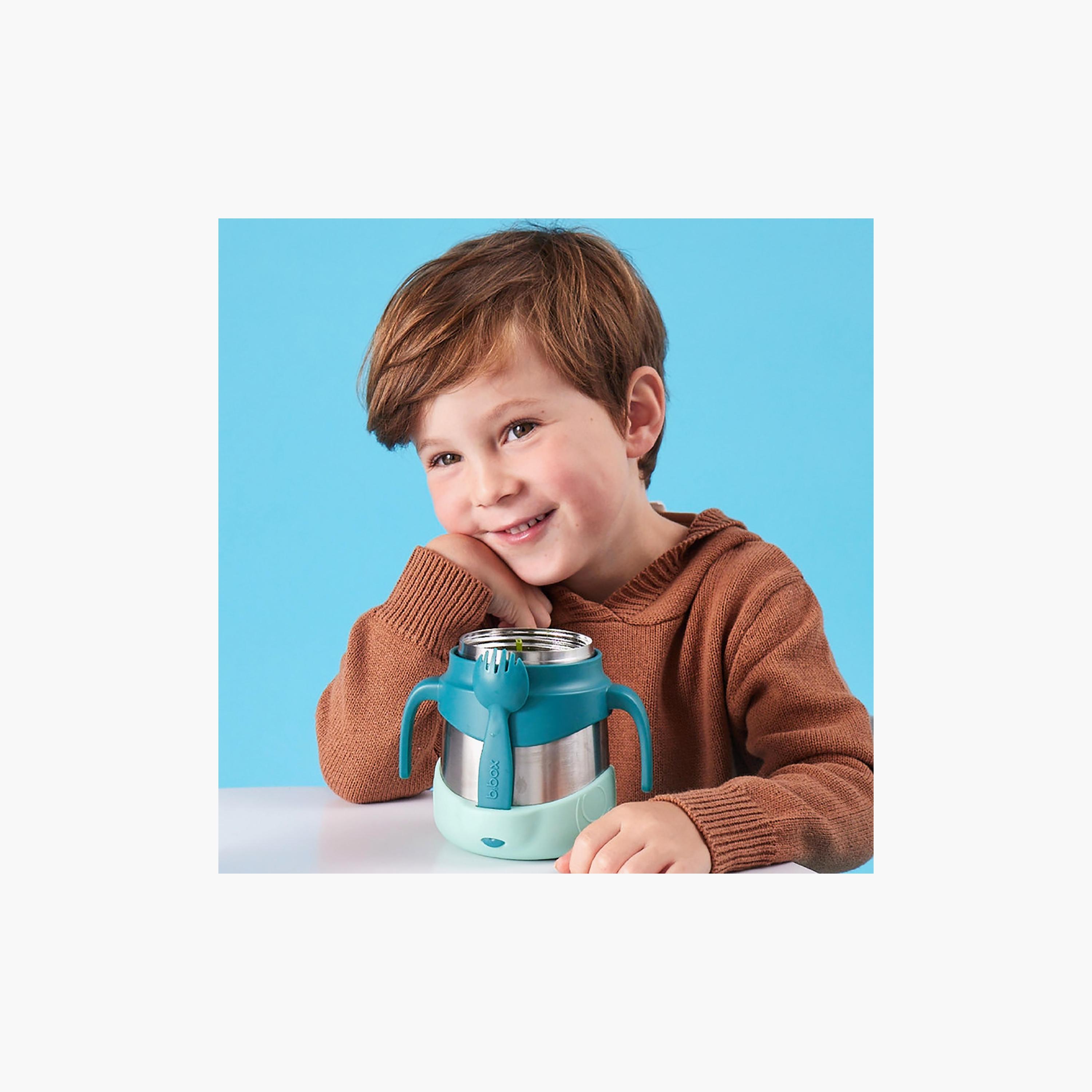 B.box Double Wall Stainless Steel Insulated Food Jar - 335ml-baby-feeding-mealtimeessentials-image-4