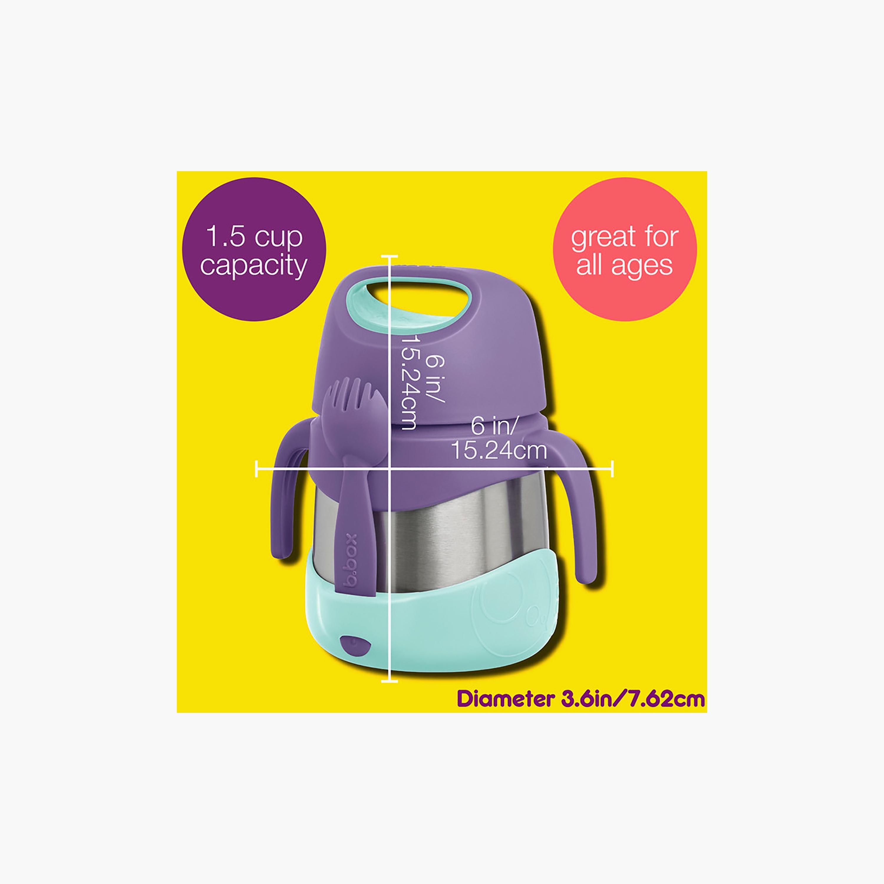 B.box Double Wall Stainless Steel Insulated Food Jar - 335ml-baby-feeding-mealtimeessentials-image-7