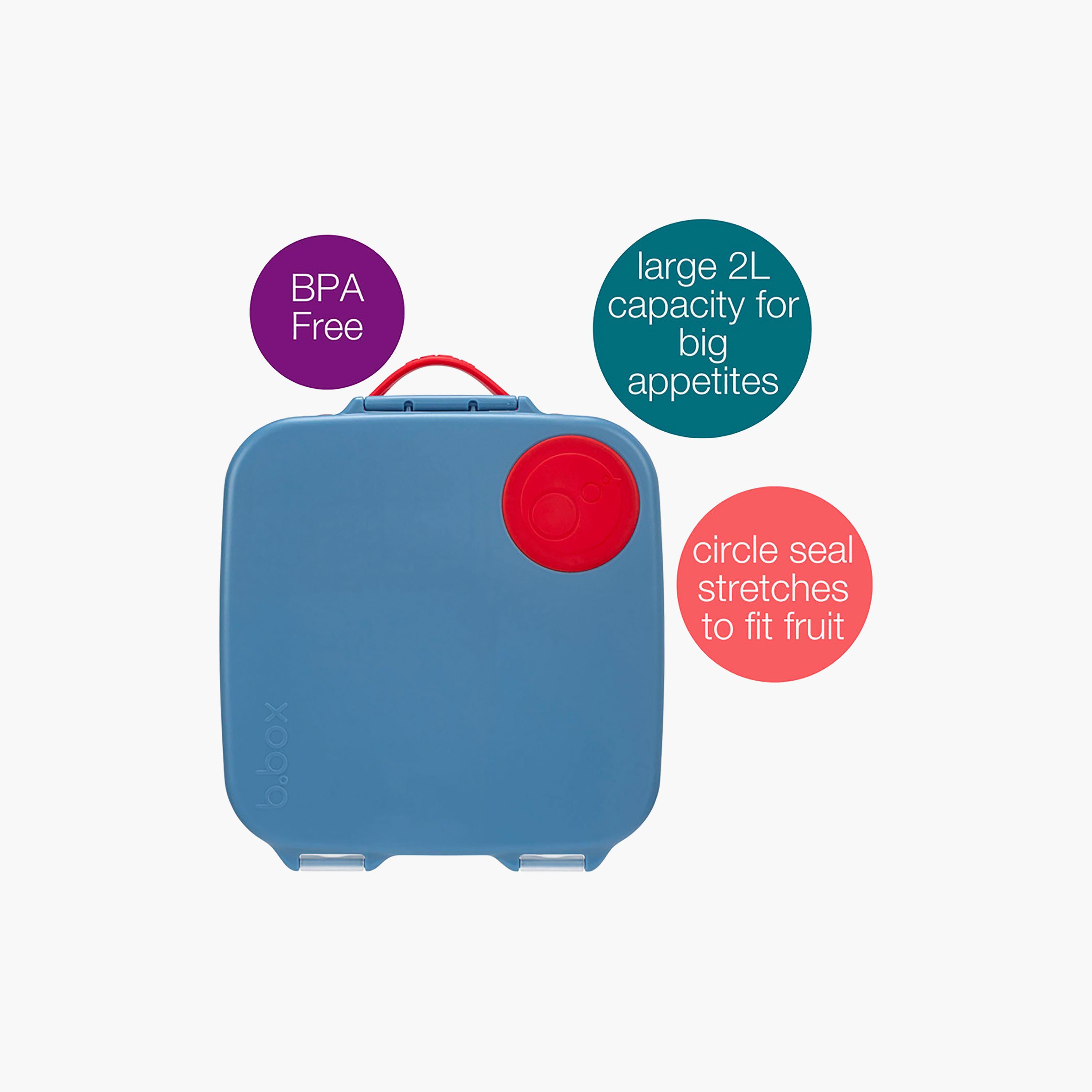 B.box Jumbo Bento Box with 4 Compartments - 3m+ - 1000ml-school-lunchessentials-lunchboxes-image-2
