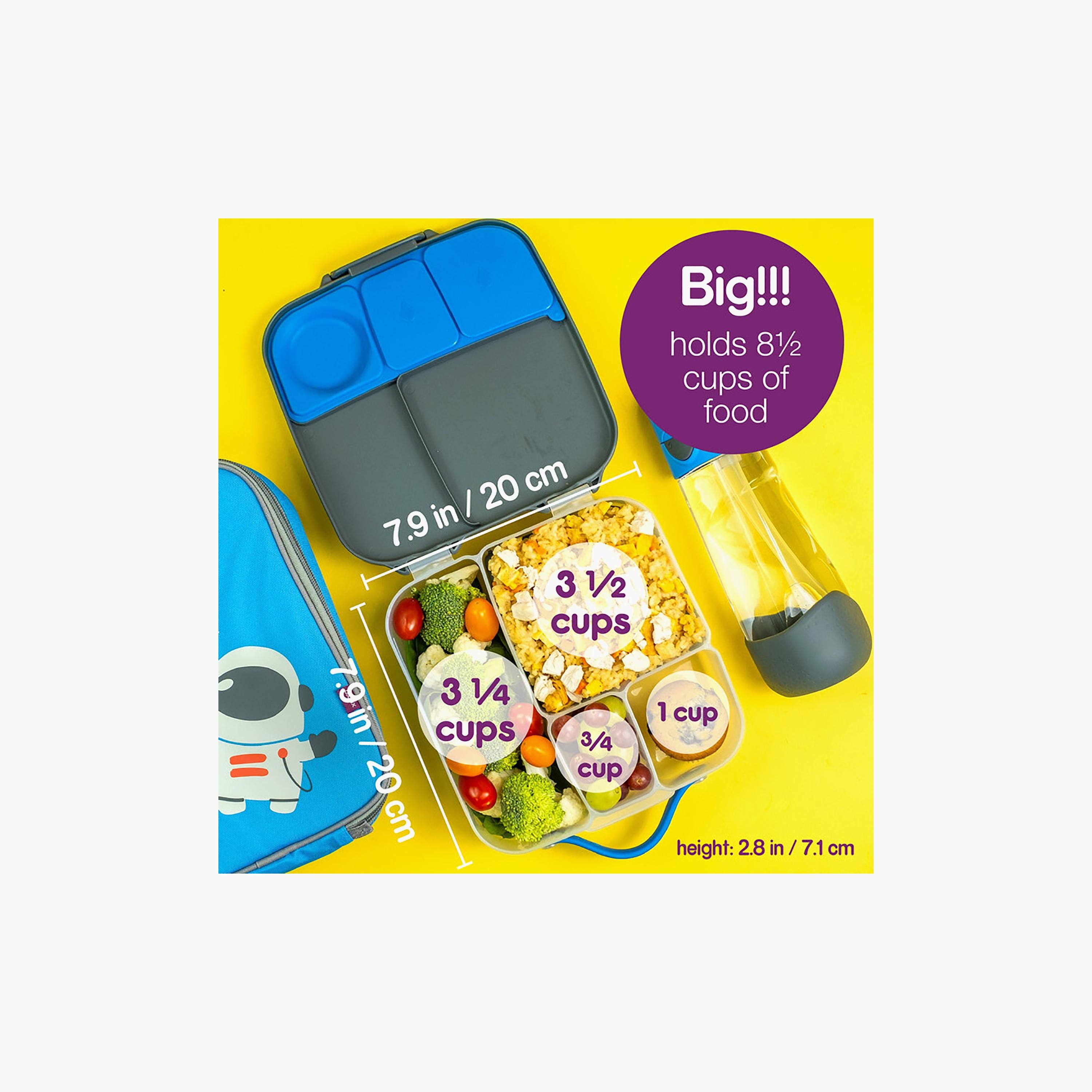 B.box Jumbo Bento Box with 4 Compartments - 3m+ - 1000ml-school-lunchessentials-lunchboxes-image-6