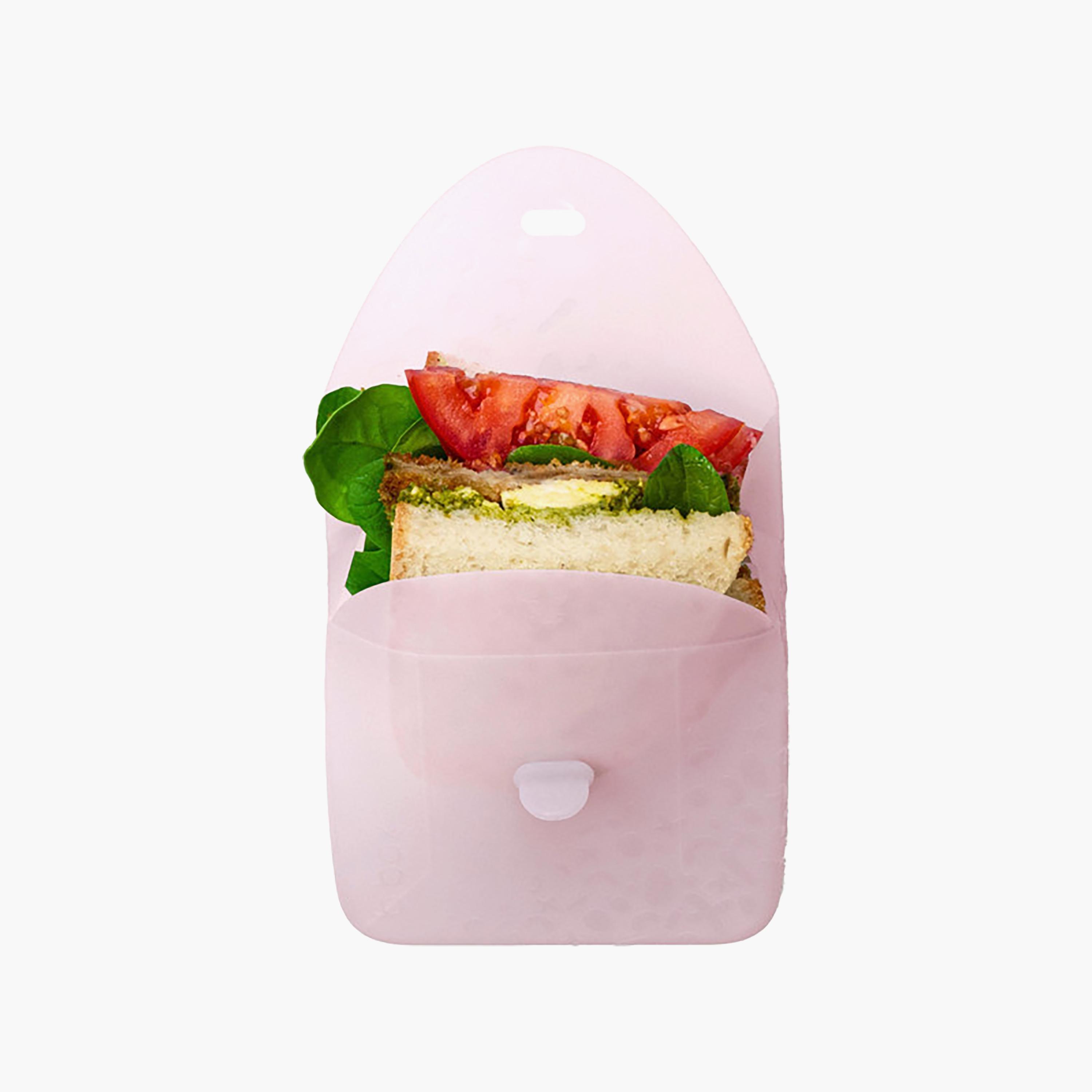 B.box Silicone Meal Prep Storage Container - Peach-baby-feeding-mealtimeessentials-image-1