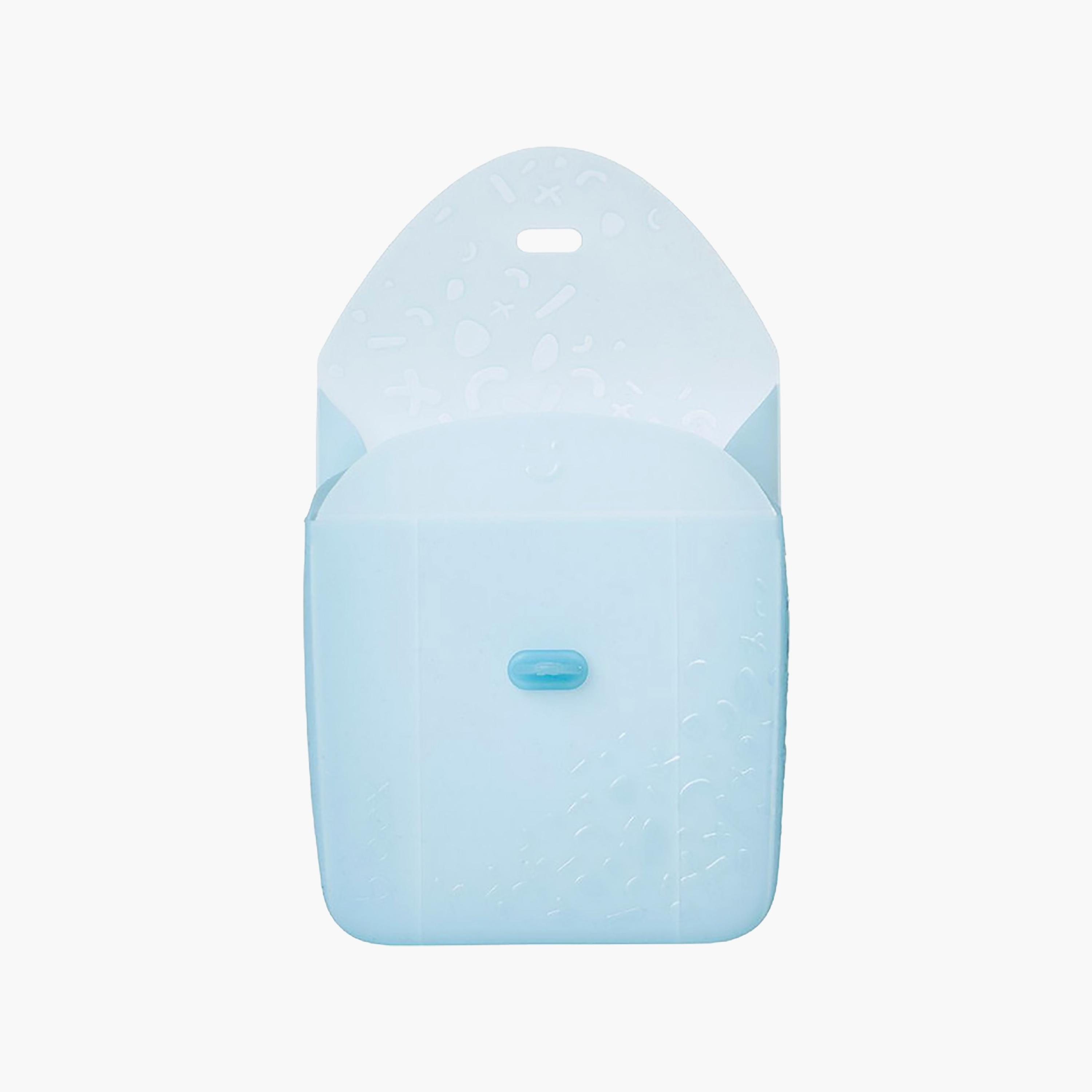 B.box Silicone Meal Prep Storage Container - Ice Blue-baby-feeding-mealtimeessentials-image-1