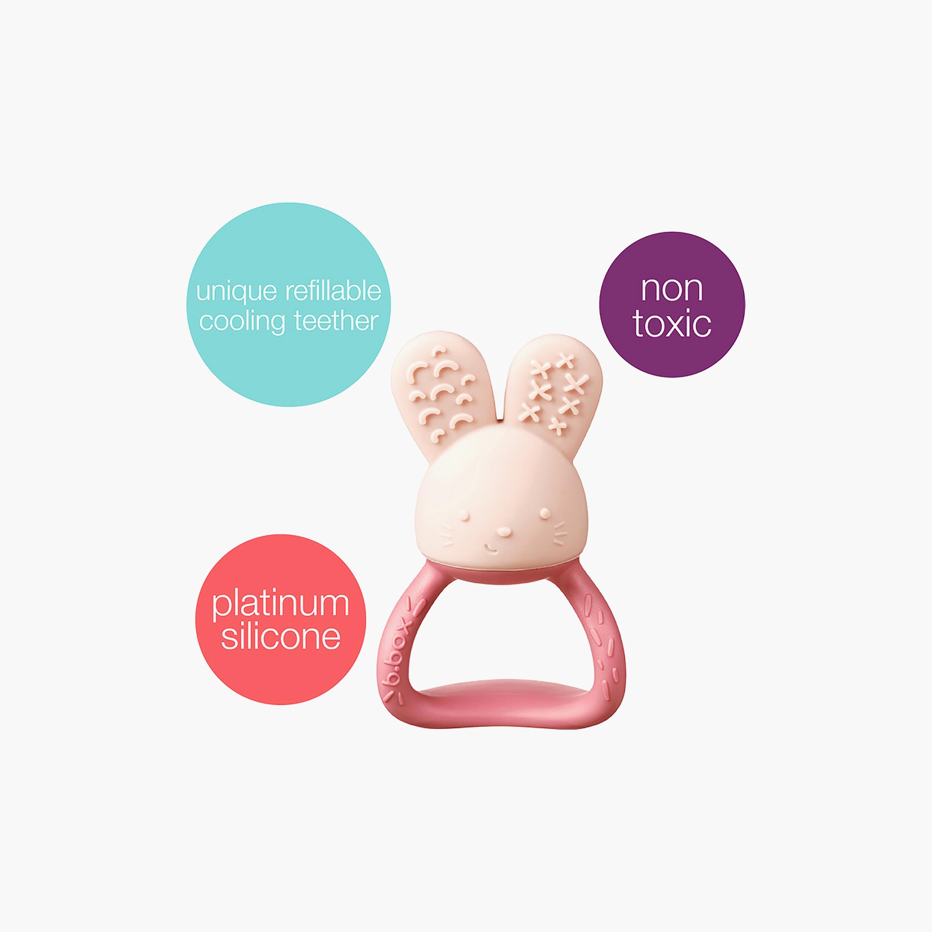 عضاضة تشيل + فيل من بي.بوكس - 3 أشهر +-baby-feeding-teethers-image-2