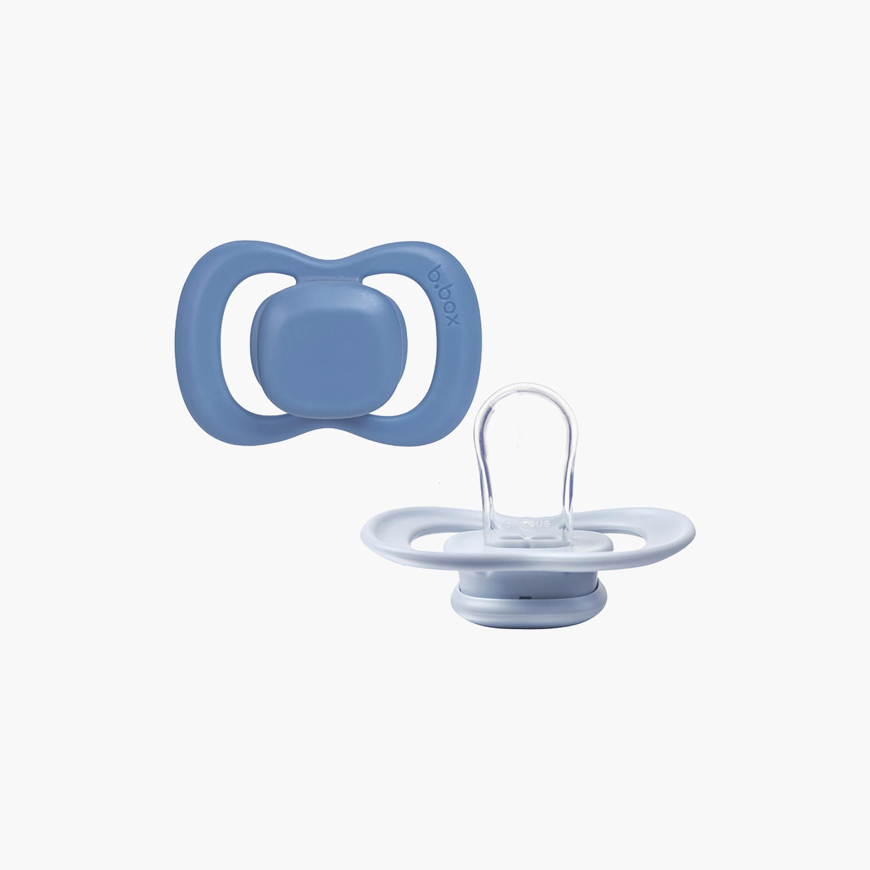 B.box 2-Piece Silicone Pacifier Set - 0m+-baby-feeding-pacifiers-image-1