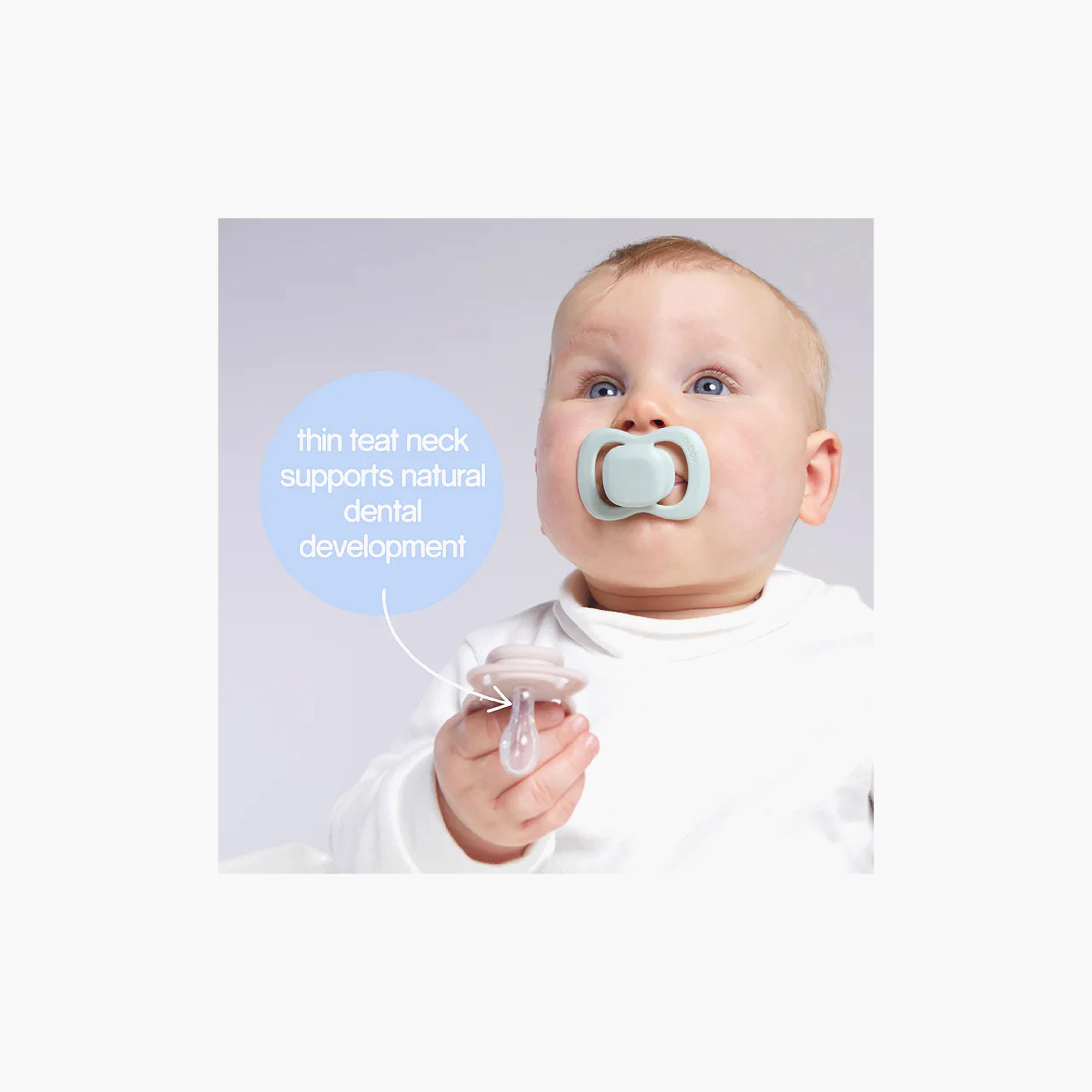 B.box 2-Piece Silicone Pacifier Set - 0m+-baby-feeding-pacifiers-image-4