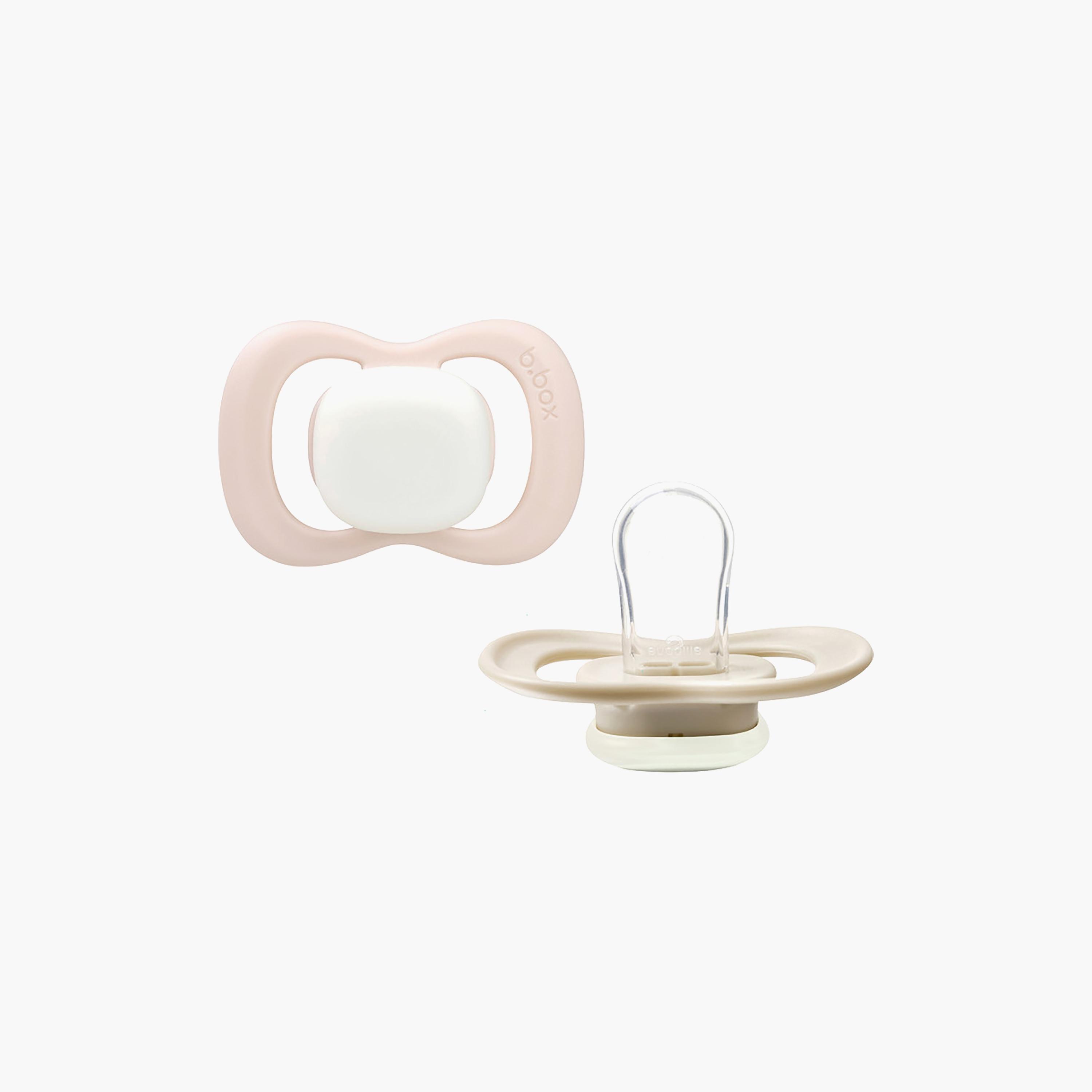 B.box 2-Piece Silicone Pacifier Set - 0m+-baby-feeding-pacifiers-image-1