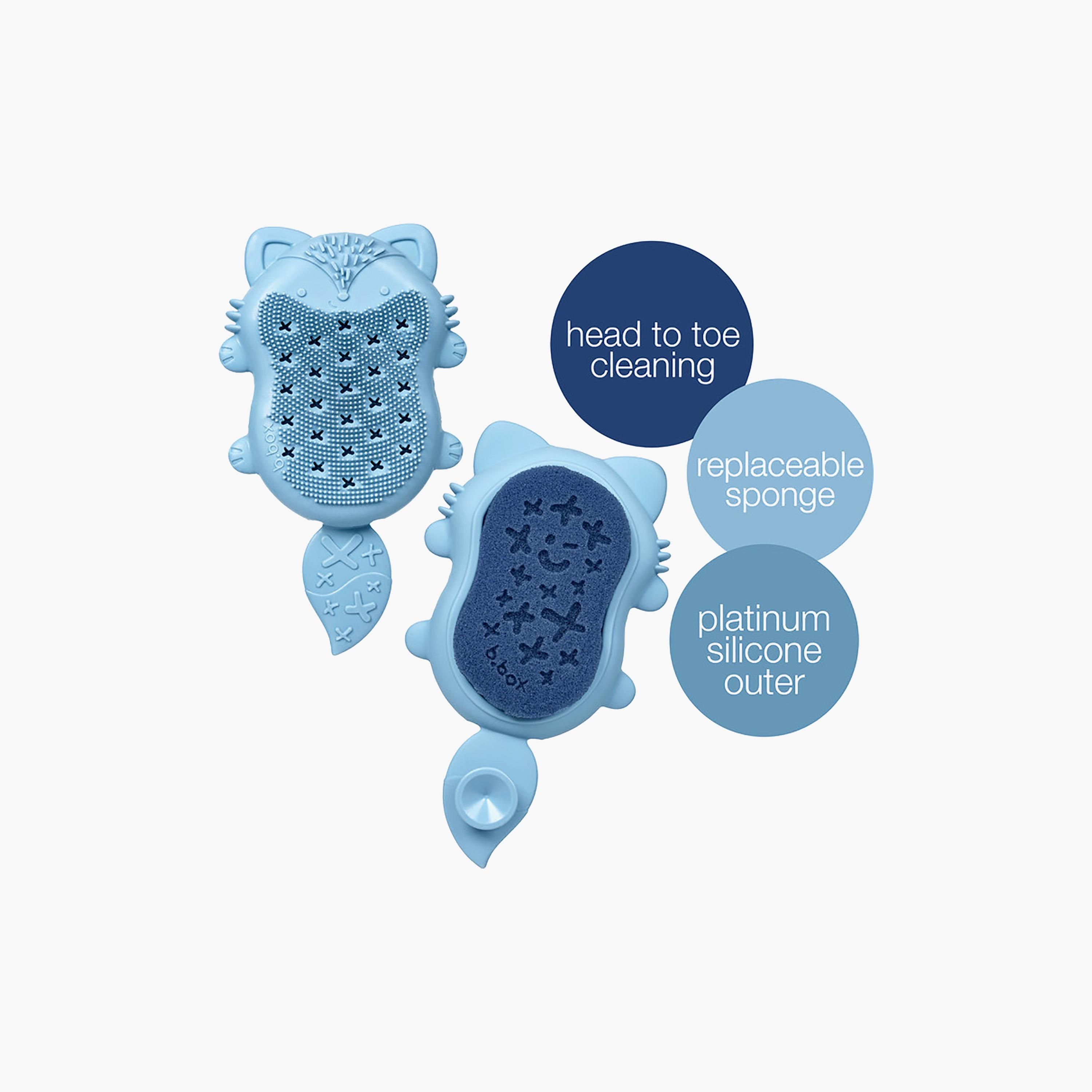 B.box Baby Bath Brush - 0m+-baby-bathandcare-hairbodyskincare-image-2