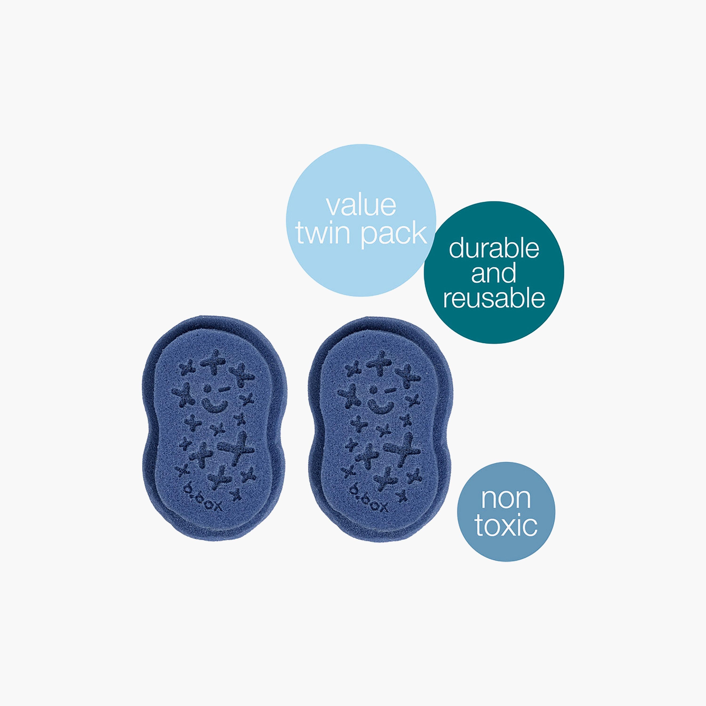 B.box 2-Piece Replacement Sponge - Tiny Fox-baby-bathandcare-bathtubs-image-2