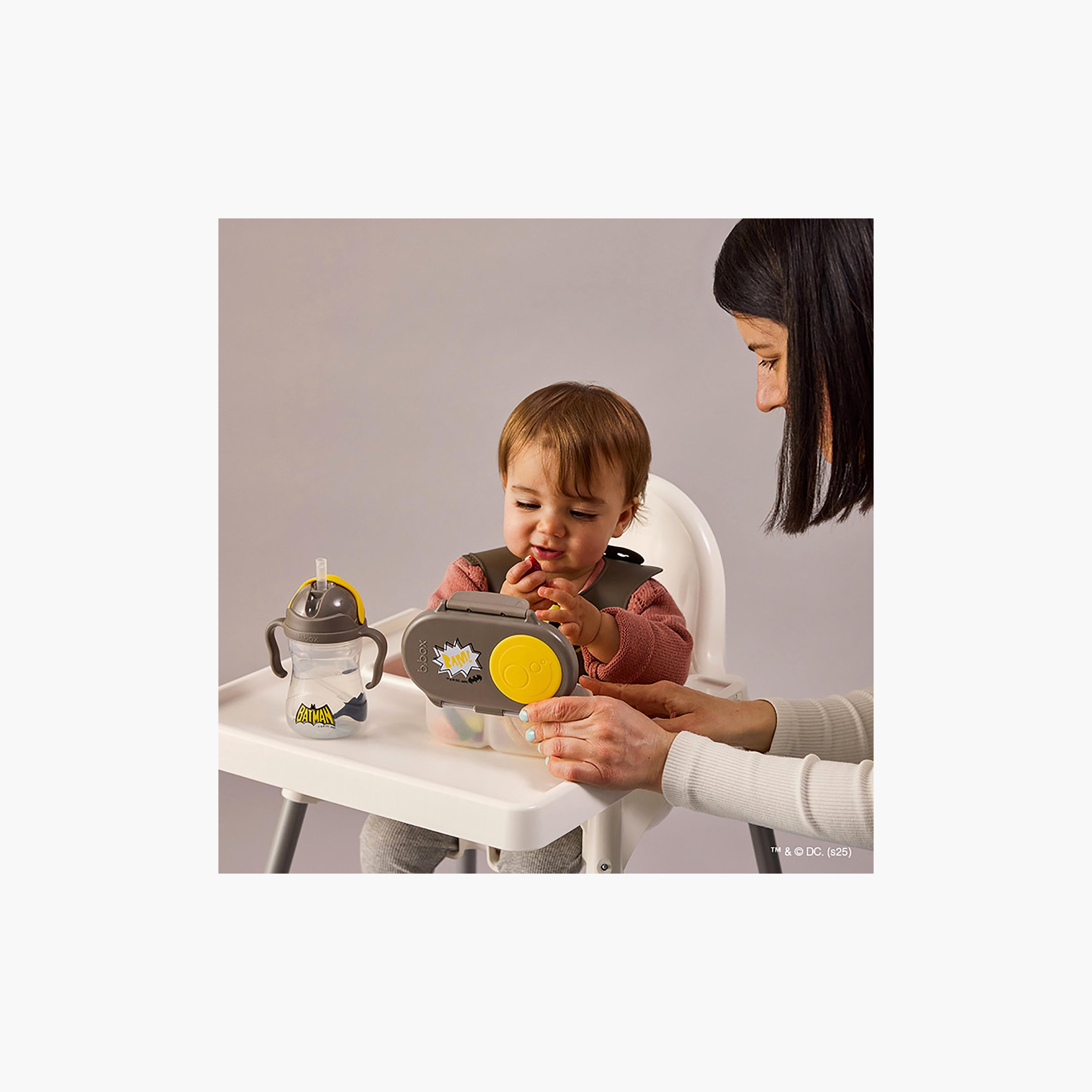 B.Box Mini Bento Lunch Box with 2 Leakproof Compartments - Batman-school-lunchessentials-lunchboxes-image-8