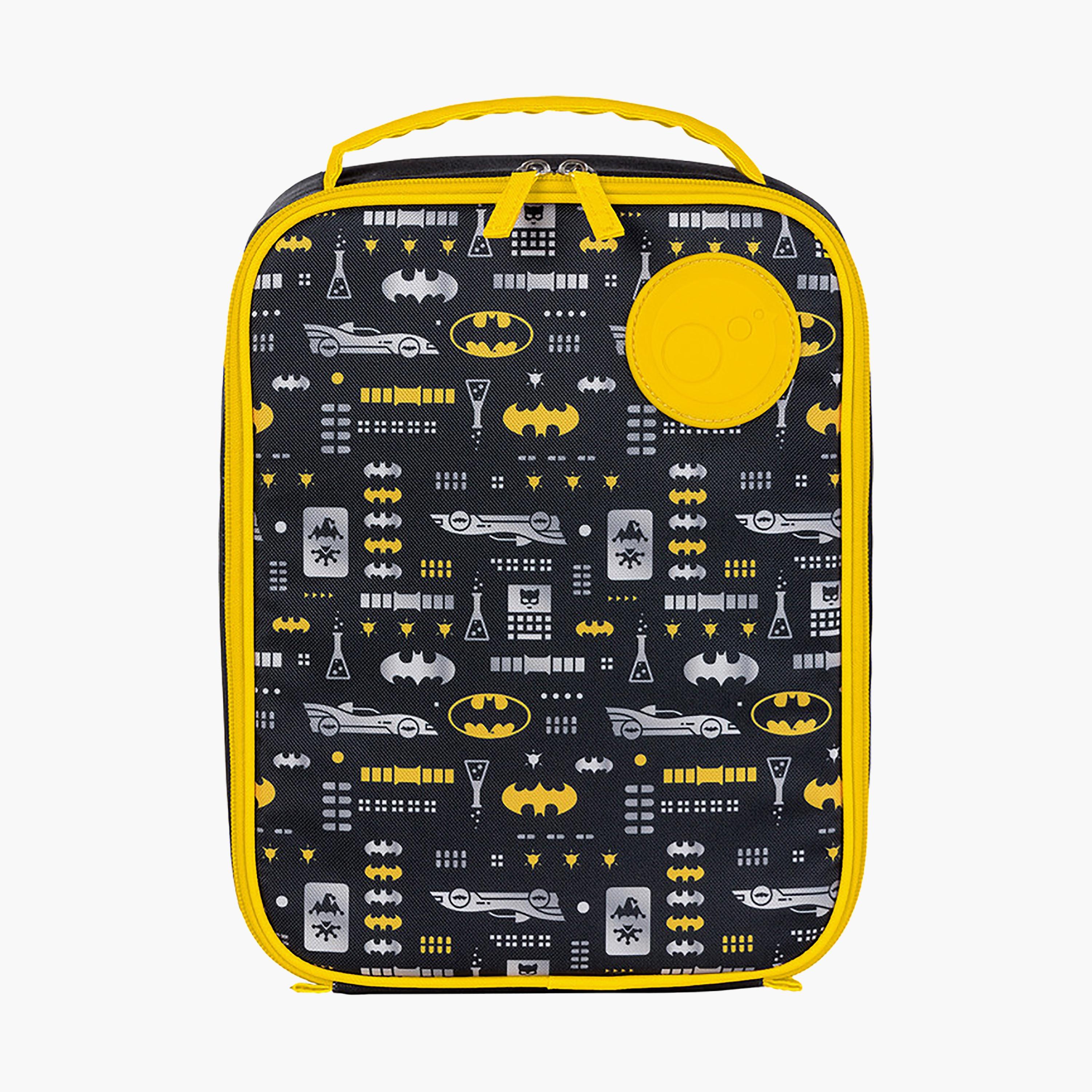 حقيبة غداء مرنة معزولة - باتمان من بي.بوكس-school-lunchessentials-lunchbags-image-1