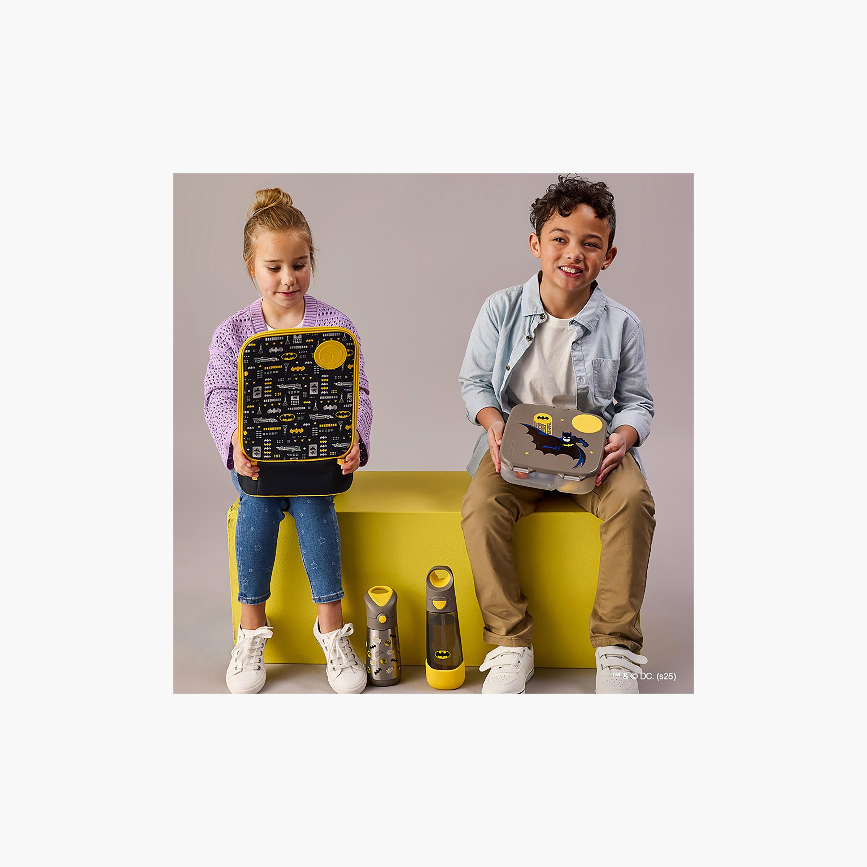 حقيبة غداء مرنة معزولة - باتمان من بي.بوكس-school-lunchessentials-lunchbags-image-8