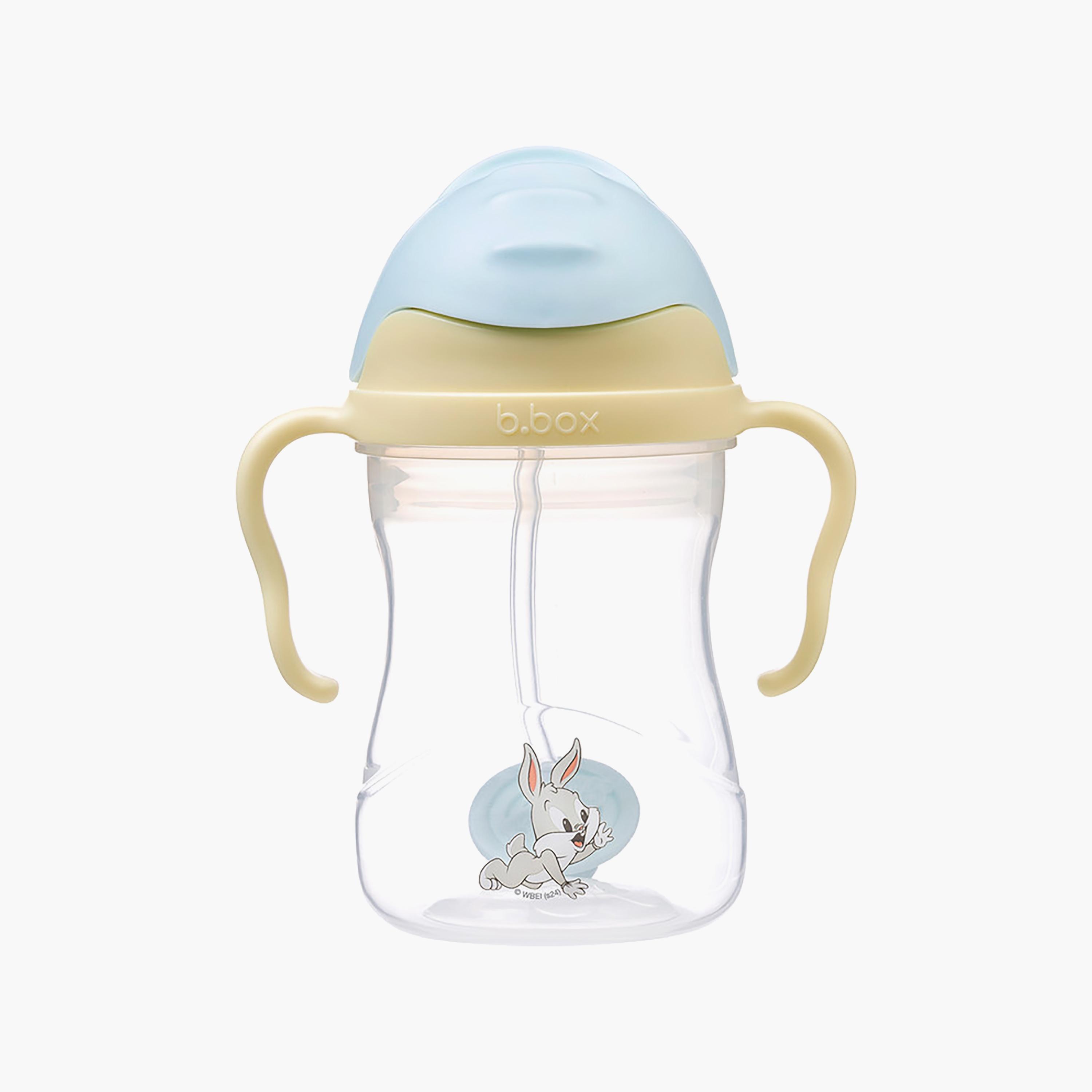 كوب شرب بوزن مع ماصة لوني تونز من بي.بوكس - 6 أشهر + - 240 مل-baby-feeding-mealtimeessentials-image-1