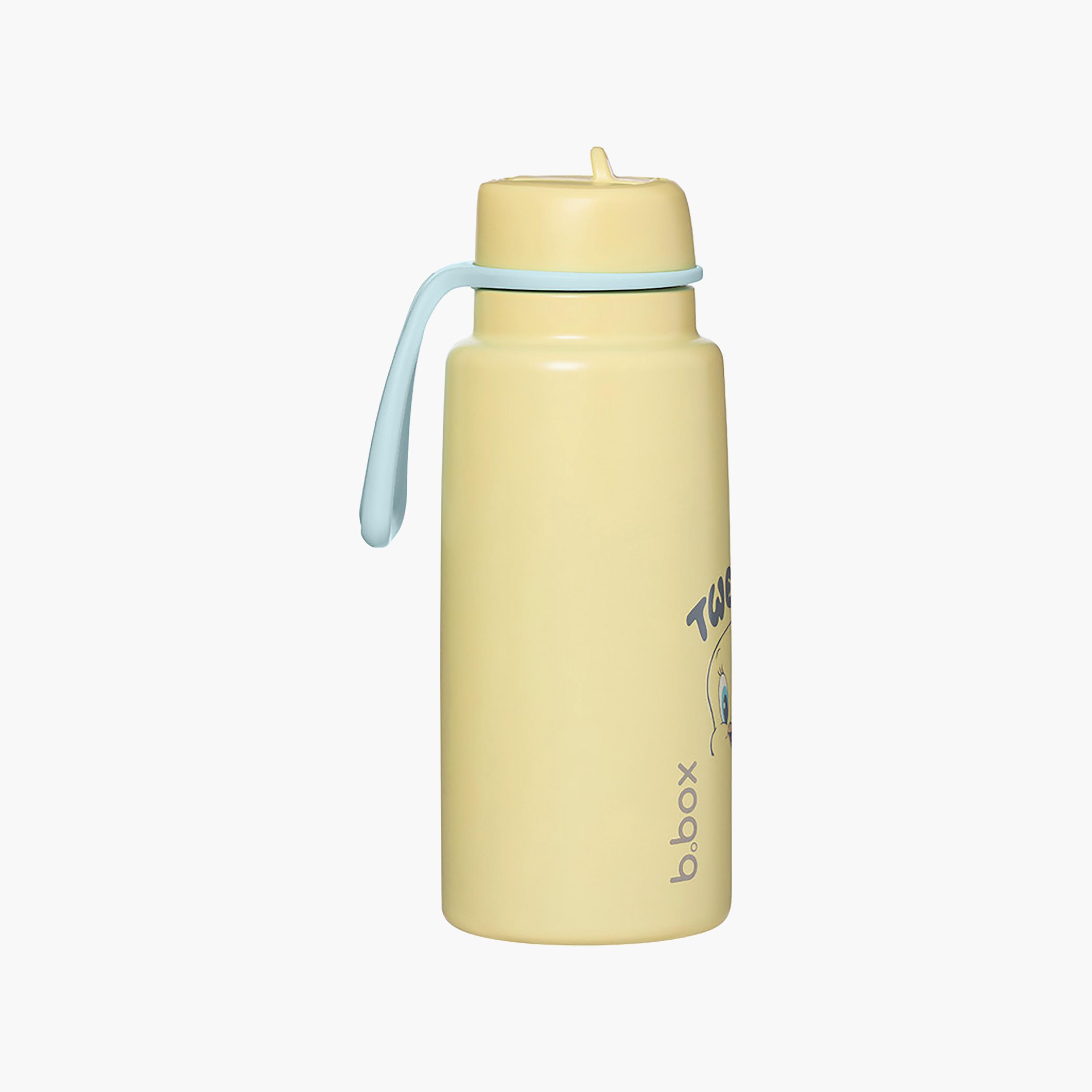 زجاجة مياه معزولة بغطاء قلاب - لوني تونز من بي.بوكس - 1000 مل-school-waterbottles-image-2