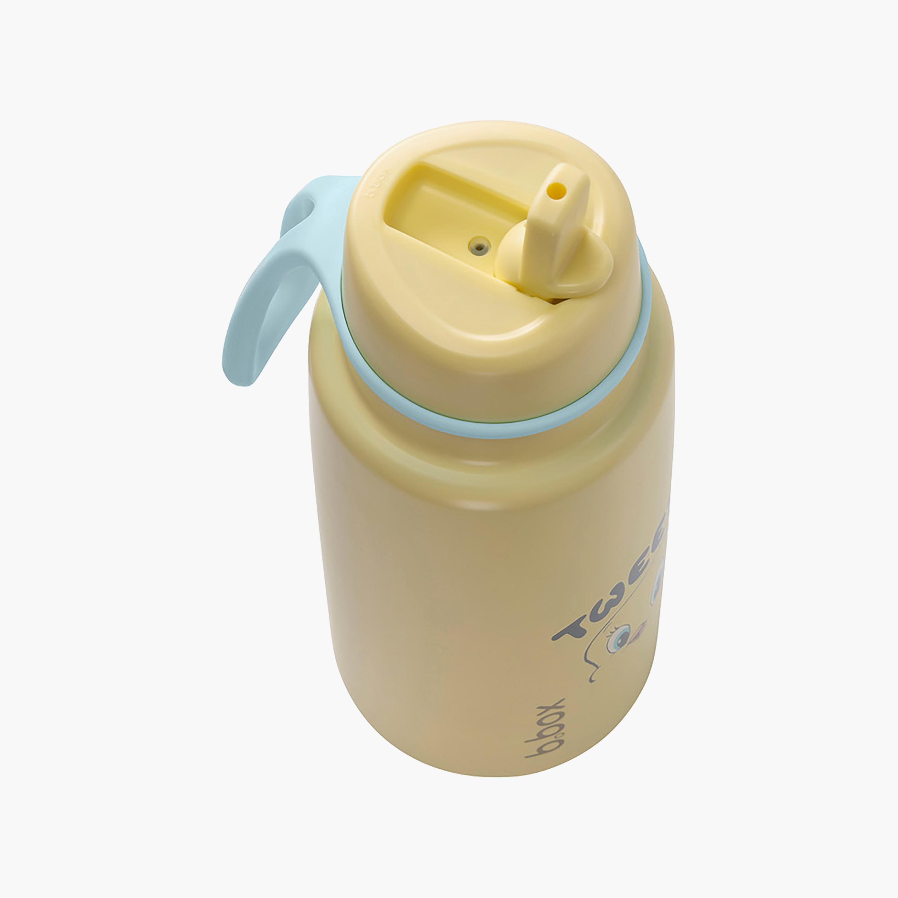 زجاجة مياه معزولة بغطاء قلاب - لوني تونز من بي.بوكس - 1000 مل-school-waterbottles-image-4