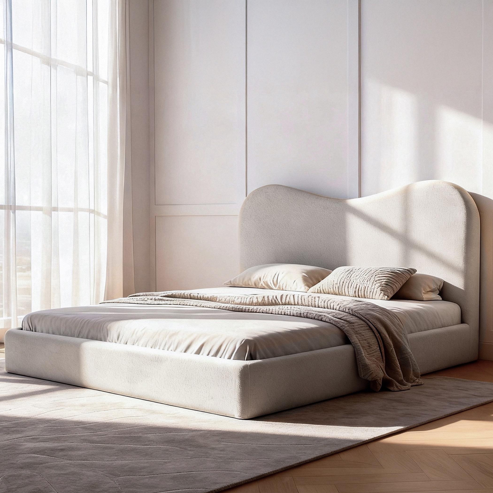 Studio Obliq Cloudy King Bed - 180x200 cm
