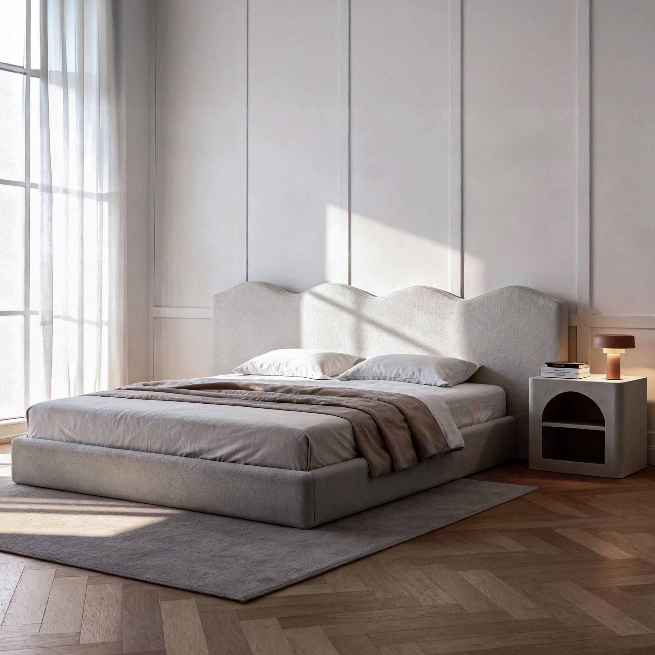 Studio Obliq Hugger King Bed - 180x200 cm