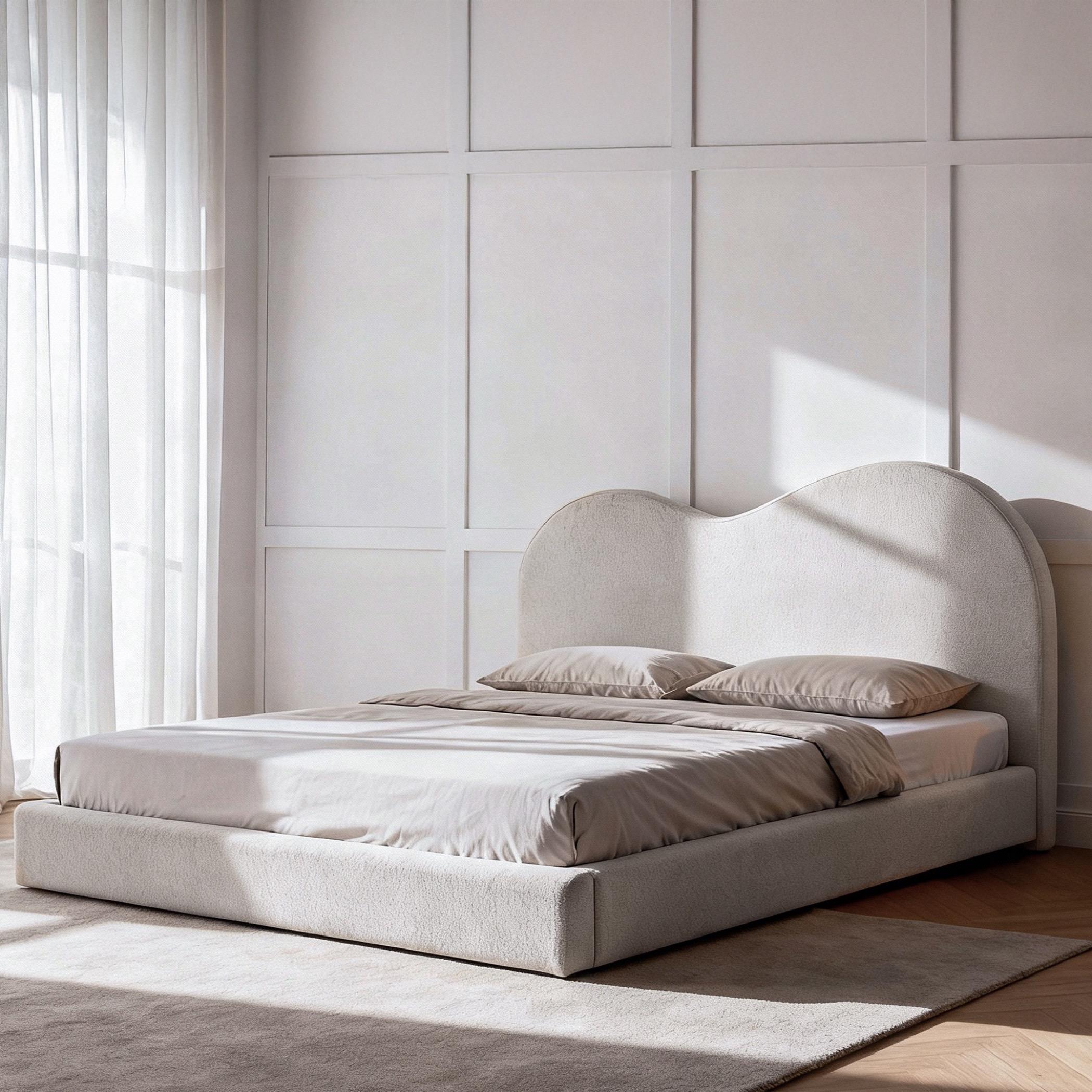 Studio Obliq Grace Super King Bed - 200x200 cm