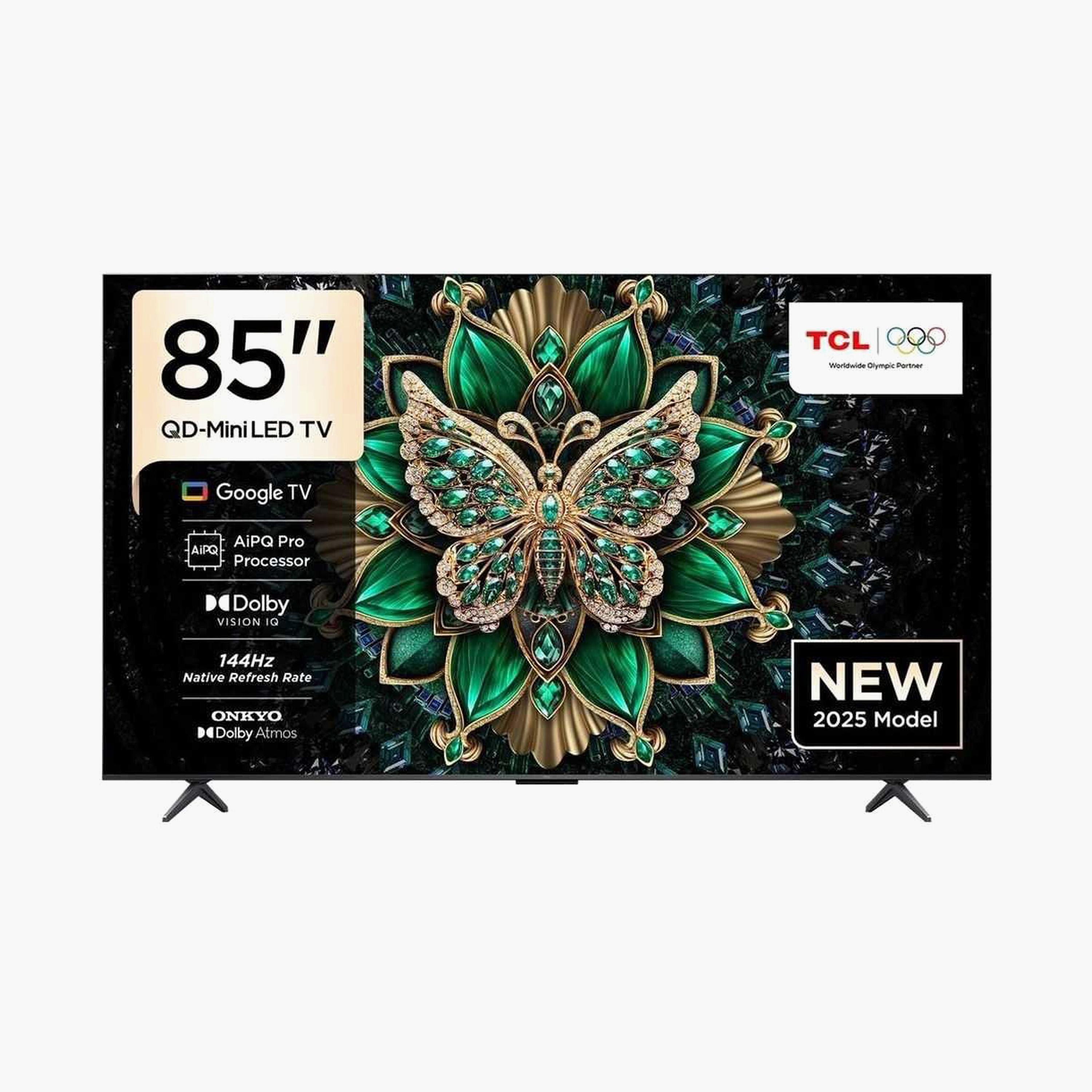 TCL 85-inch 4K QD Mini LED Google Television - C6K