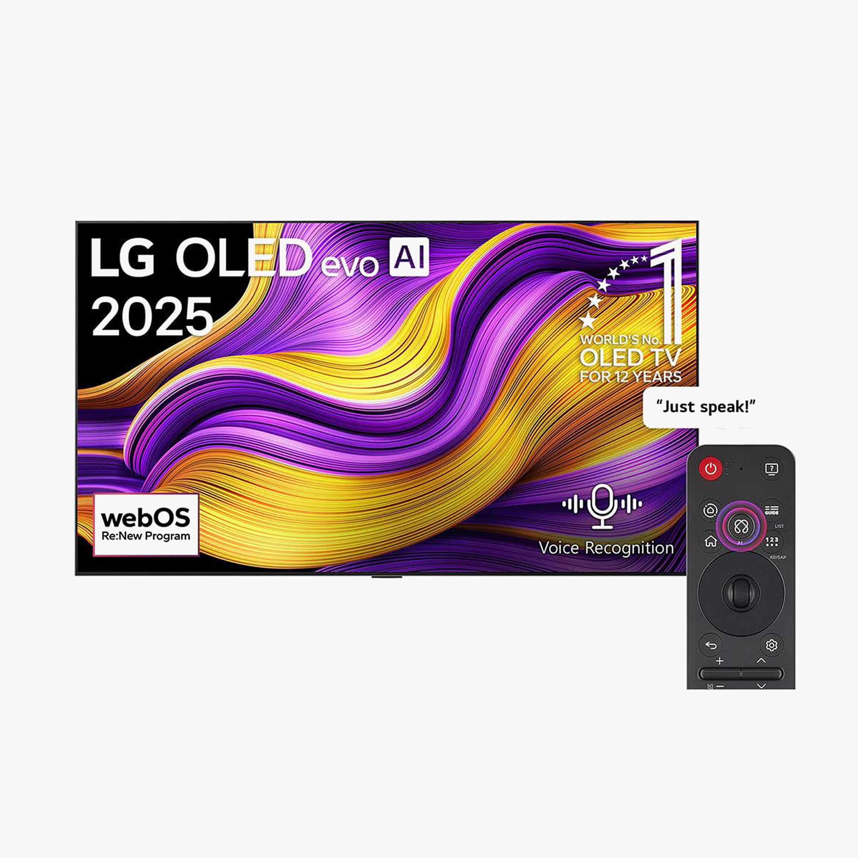 LG 65-inch OLED Evo AI G5 4K Smart TV - OLED65G56LA-AMAG