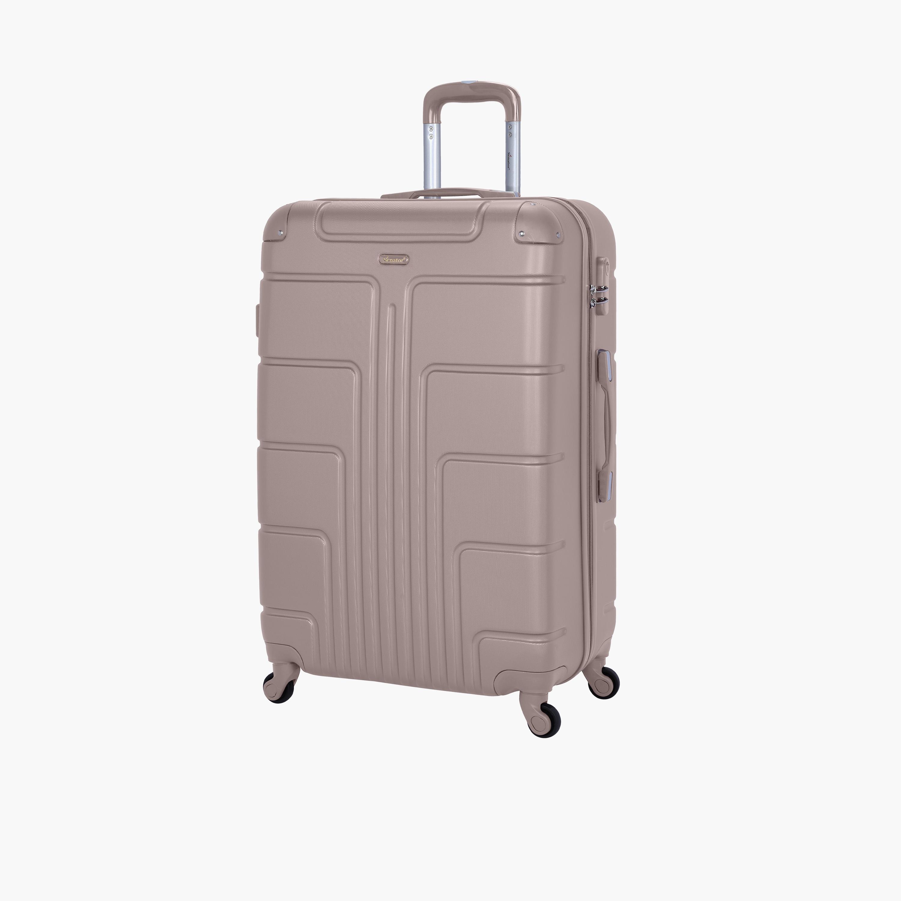 سيناتور- شنطة A1012 بعجلات كبيرة الحجم  74 سم مادة ABS بأربع عجلات قفل TSA | A1012-28-travel-luggagesandbags-luggage-image-1