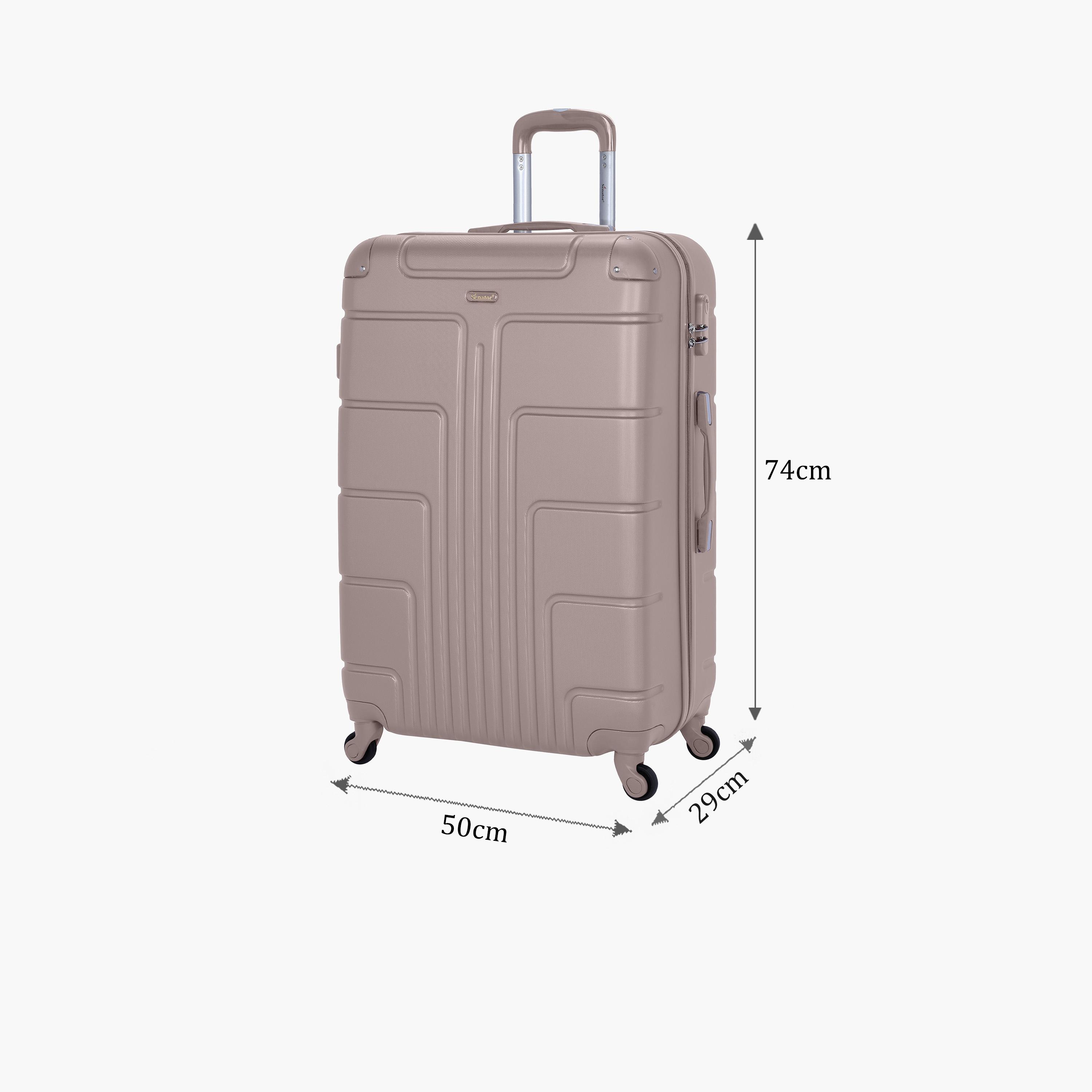 سيناتور- شنطة A1012 بعجلات كبيرة الحجم  74 سم مادة ABS بأربع عجلات قفل TSA | A1012-28-travel-luggagesandbags-luggage-image-2