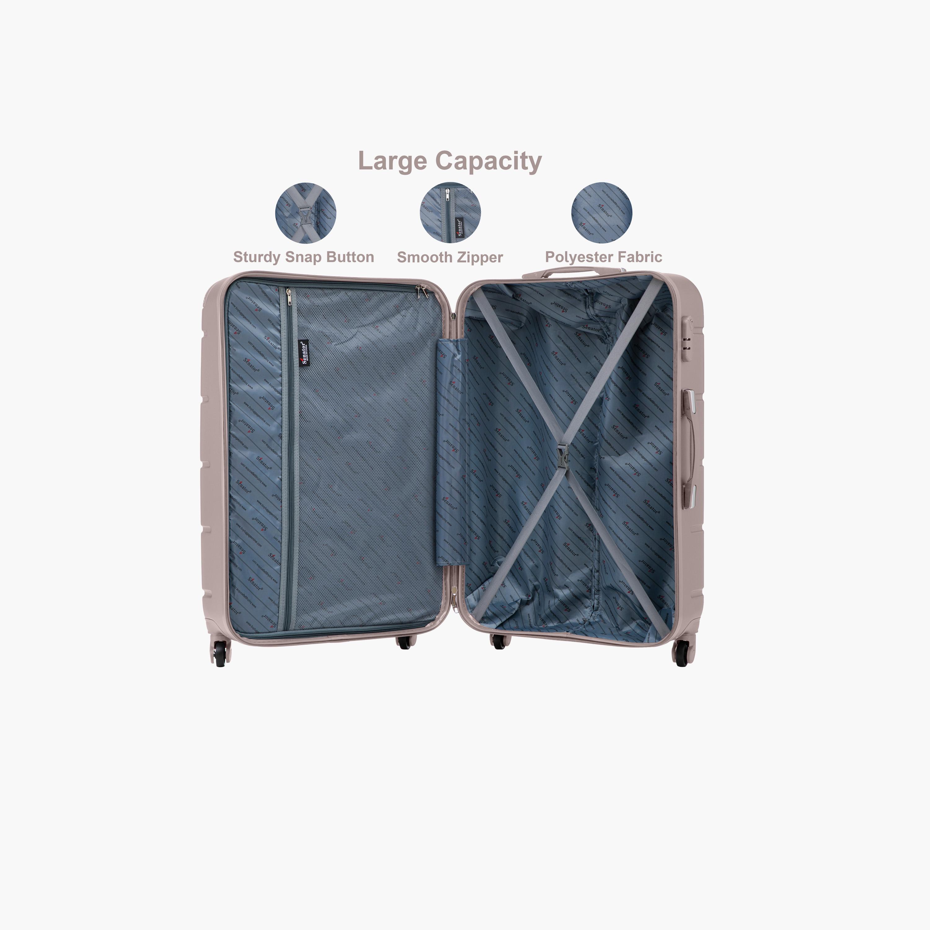 سيناتور- شنطة A1012 بعجلات كبيرة الحجم  74 سم مادة ABS بأربع عجلات قفل TSA | A1012-28-travel-luggagesandbags-luggage-image-5