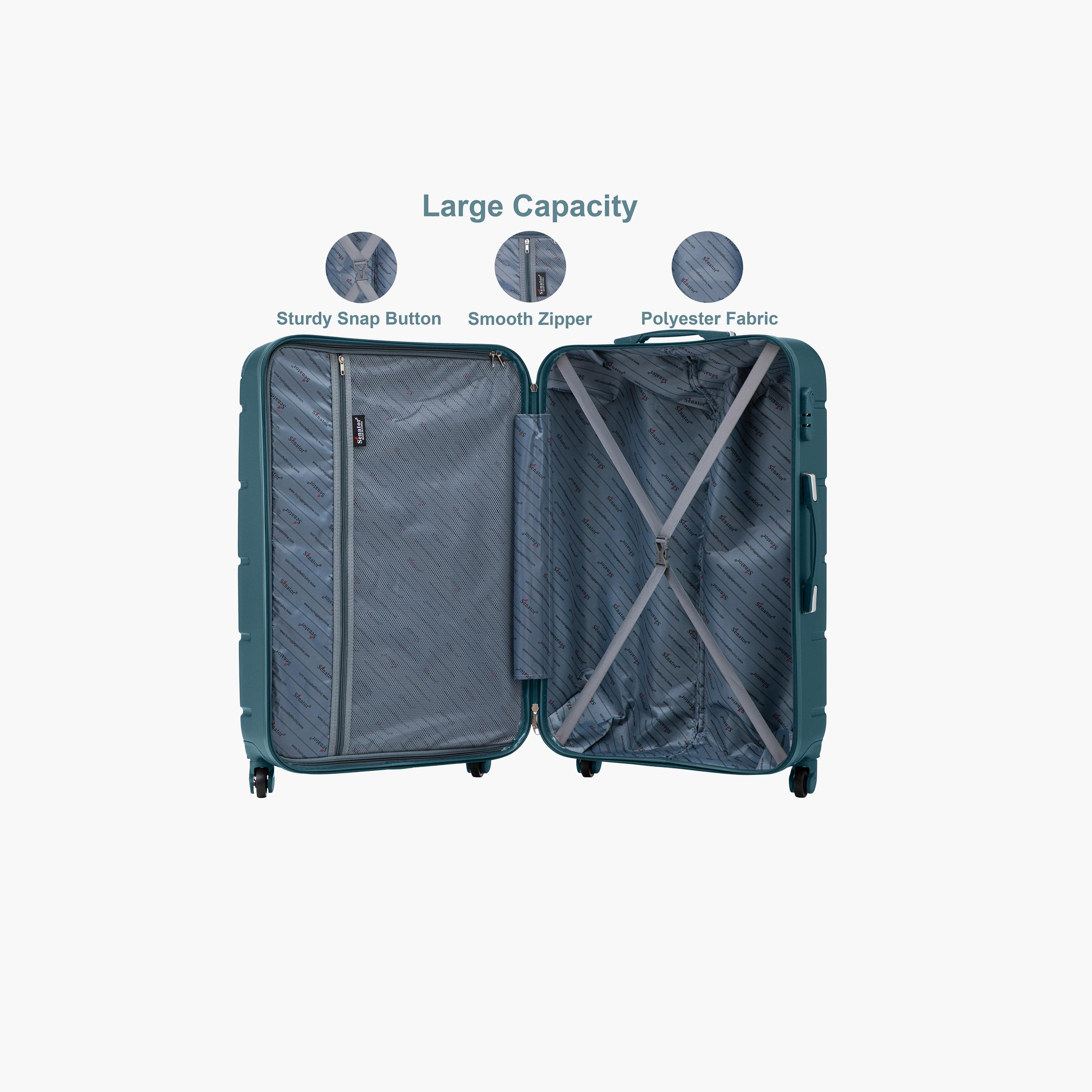سيناتور- شنطة A1012 بعجلات كبيرة الحجم  74 سم مادة ABS بأربع عجلات قفل TSA | A1012-28-travel-luggagesandbags-luggage-image-5