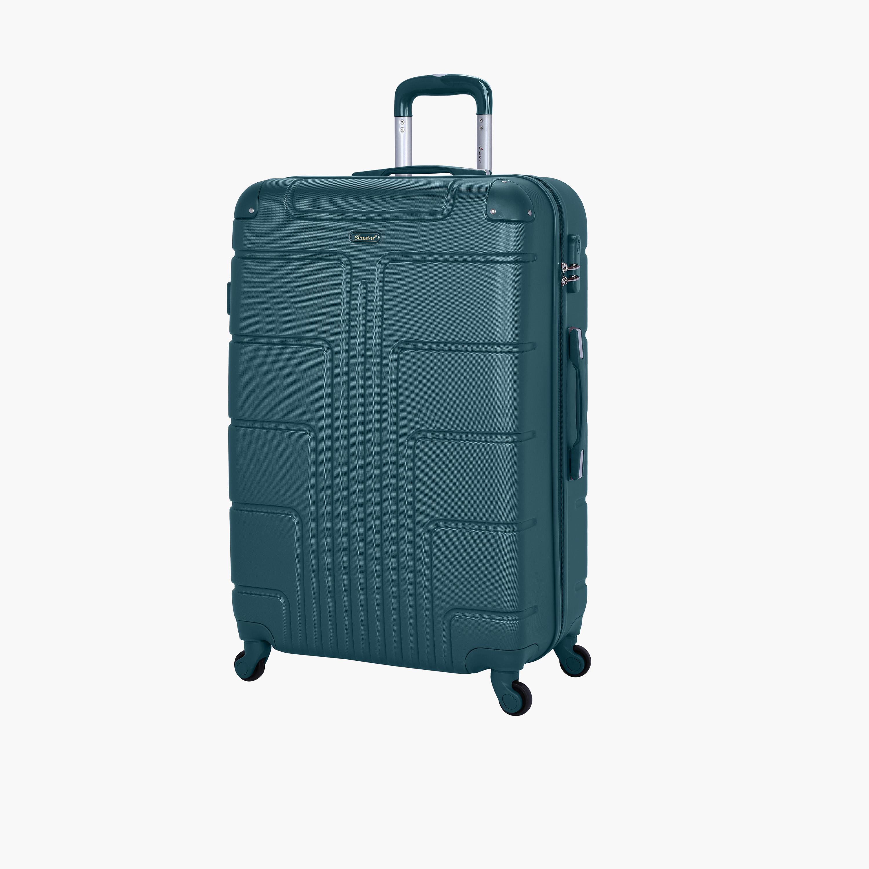 Senator A1012 81 CM Extra Large Check-in ABS Hardcase 4-Wheeler Spinner Trolley Bag with TSA Lock | A1012-32-travel-luggagesandbags-luggage-image-1