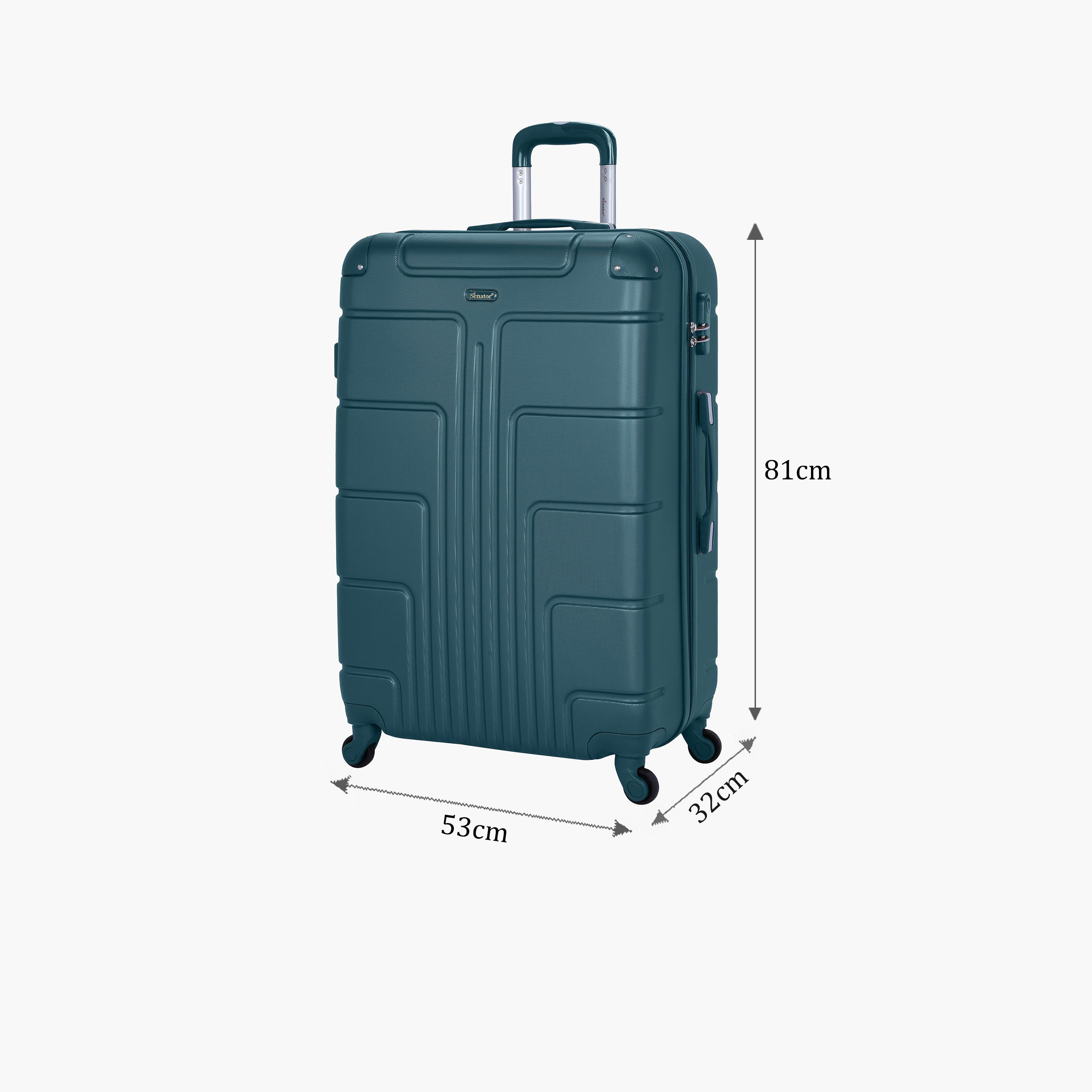 Senator A1012 81 CM Extra Large Check-in ABS Hardcase 4-Wheeler Spinner Trolley Bag with TSA Lock | A1012-32-travel-luggagesandbags-luggage-image-2