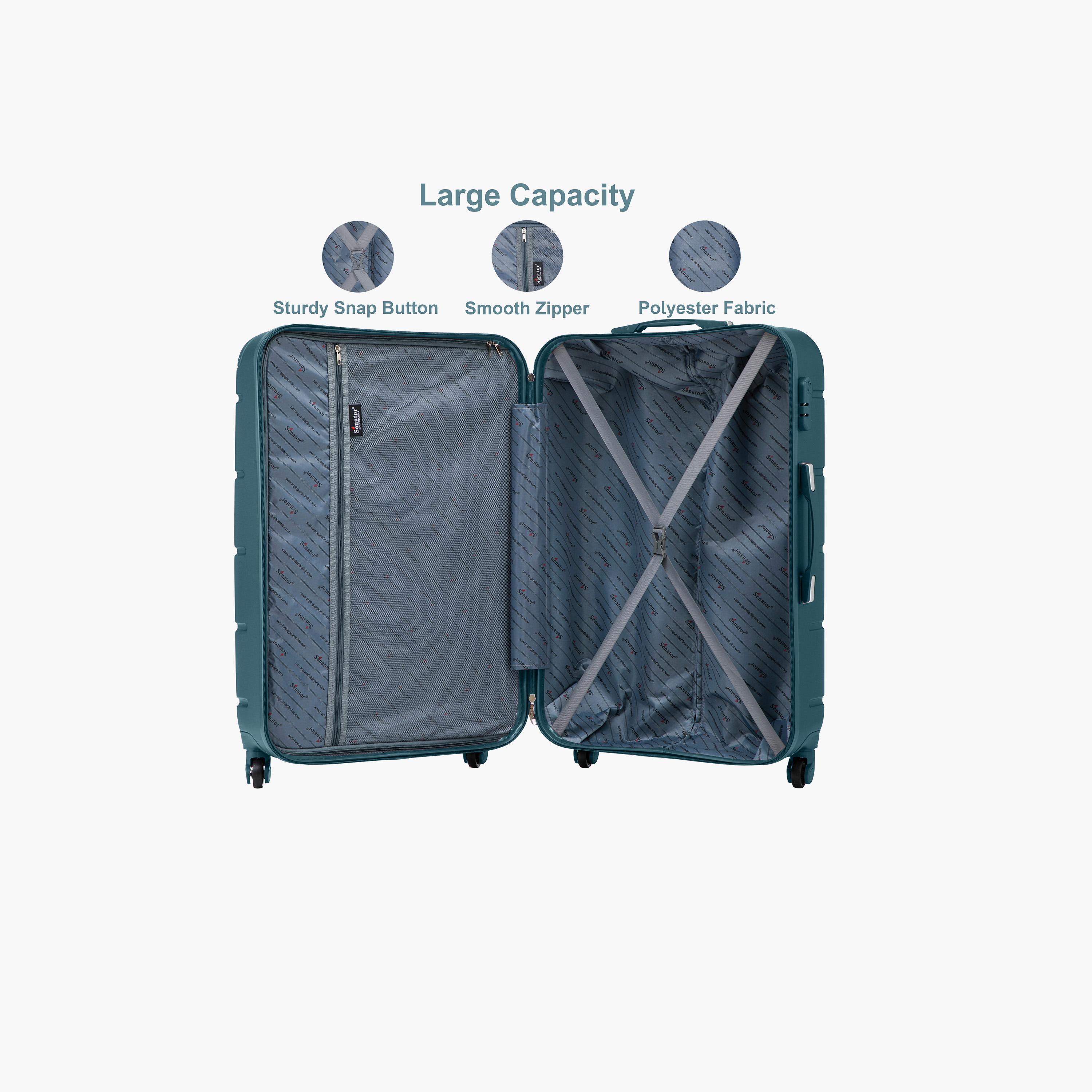 Senator A1012 81 CM Extra Large Check-in ABS Hardcase 4-Wheeler Spinner Trolley Bag with TSA Lock | A1012-32-travel-luggagesandbags-luggage-image-5