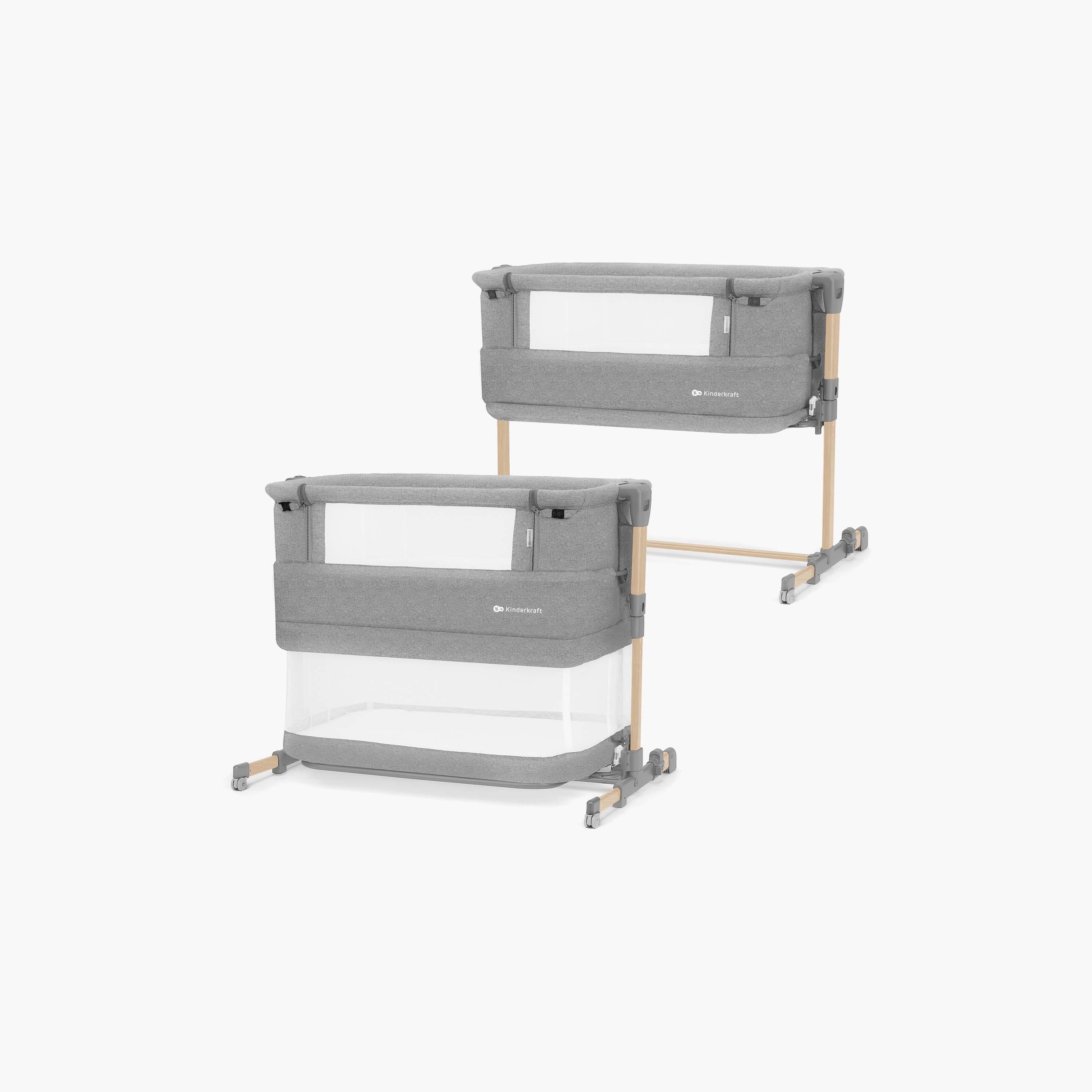 Kinderkraft Neste Grow 3-In-1 Co-Sleeper Cot-baby-nursery-furniture-cribsandbeds-bassinets-image-1