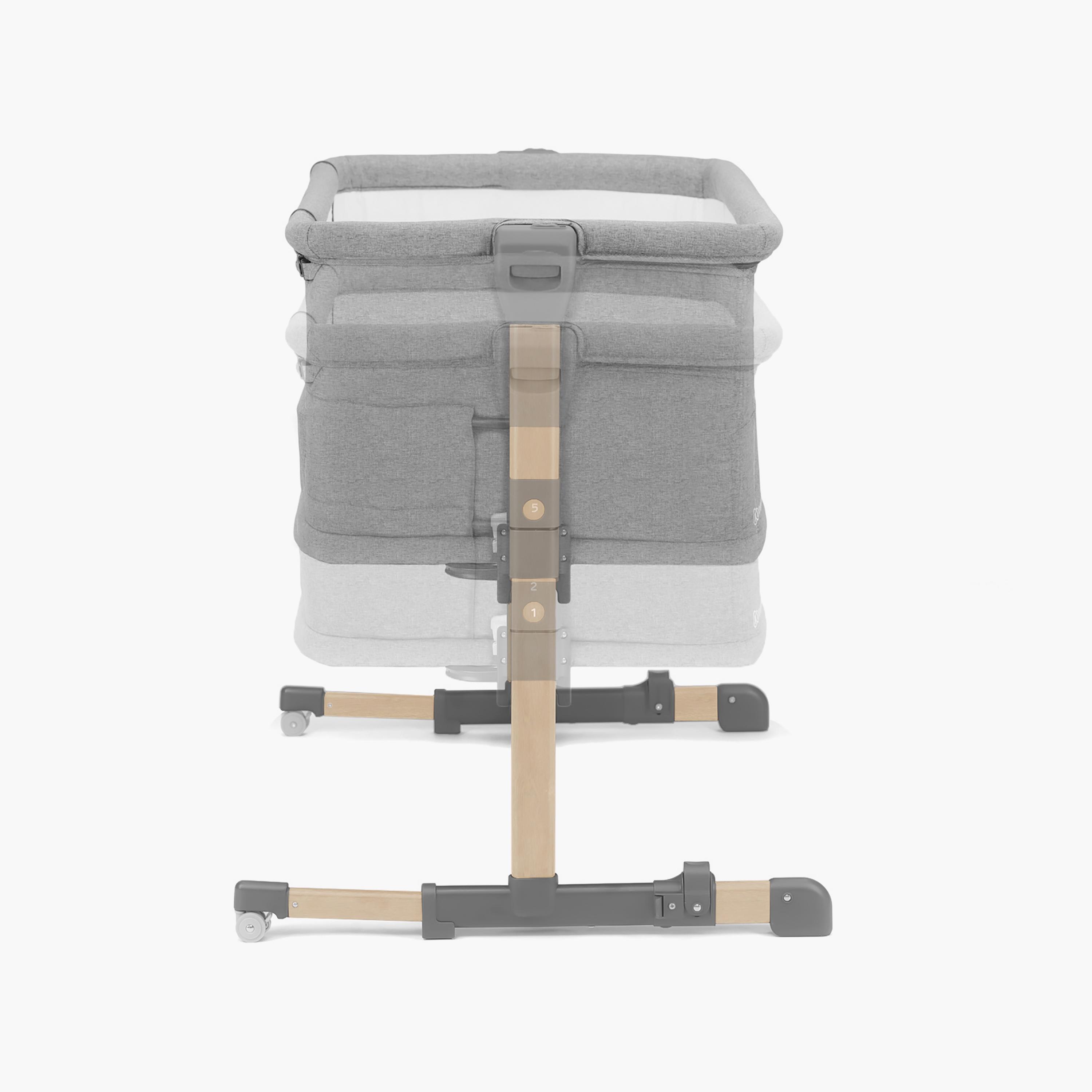 Kinderkraft Neste Grow 3-In-1 Co-Sleeper Cot-baby-nursery-furniture-cribsandbeds-bassinets-image-3