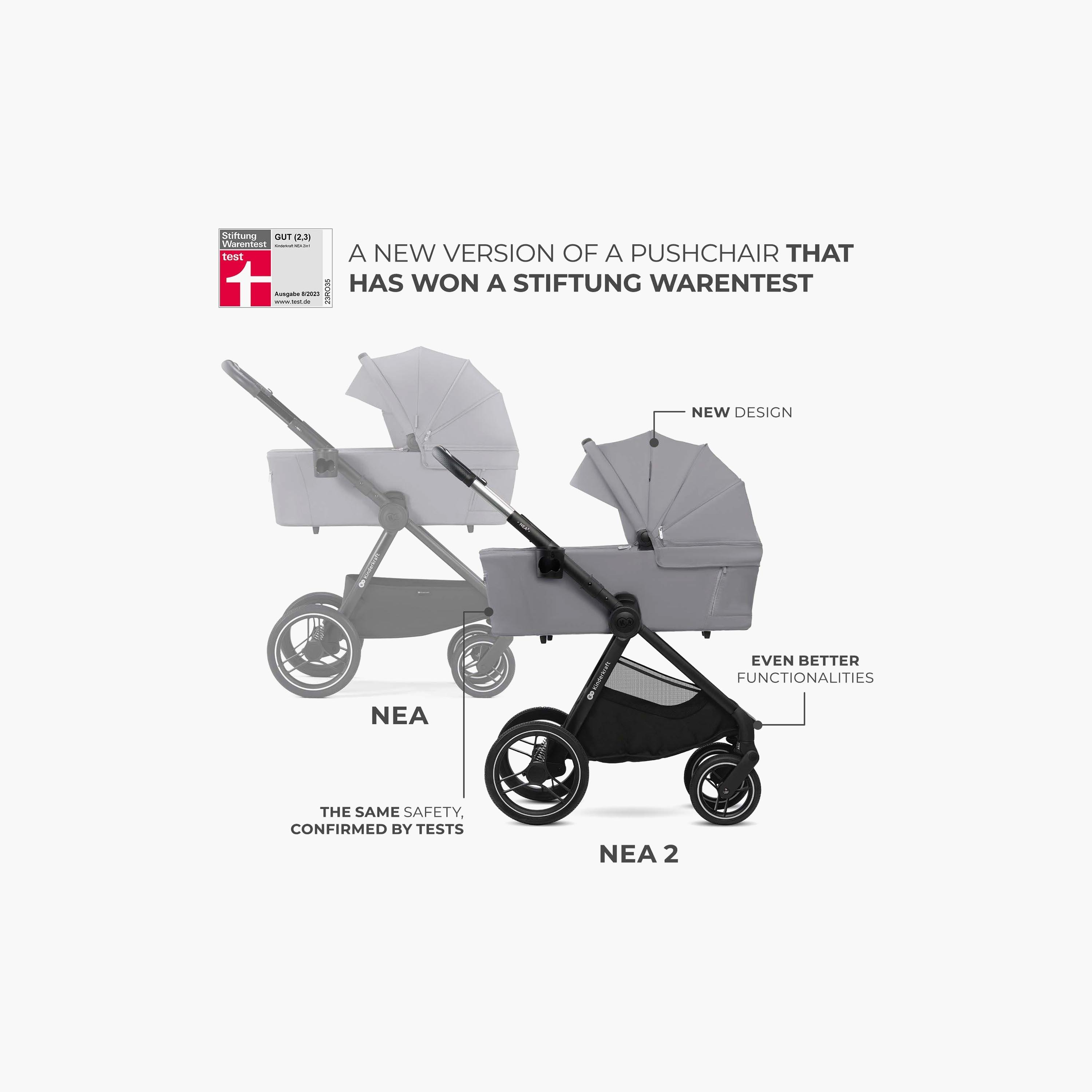Kinderkraft Nea 2 Stroller - 0 - 27 Kg-baby-gear-strollersandprams-strollers-image-11