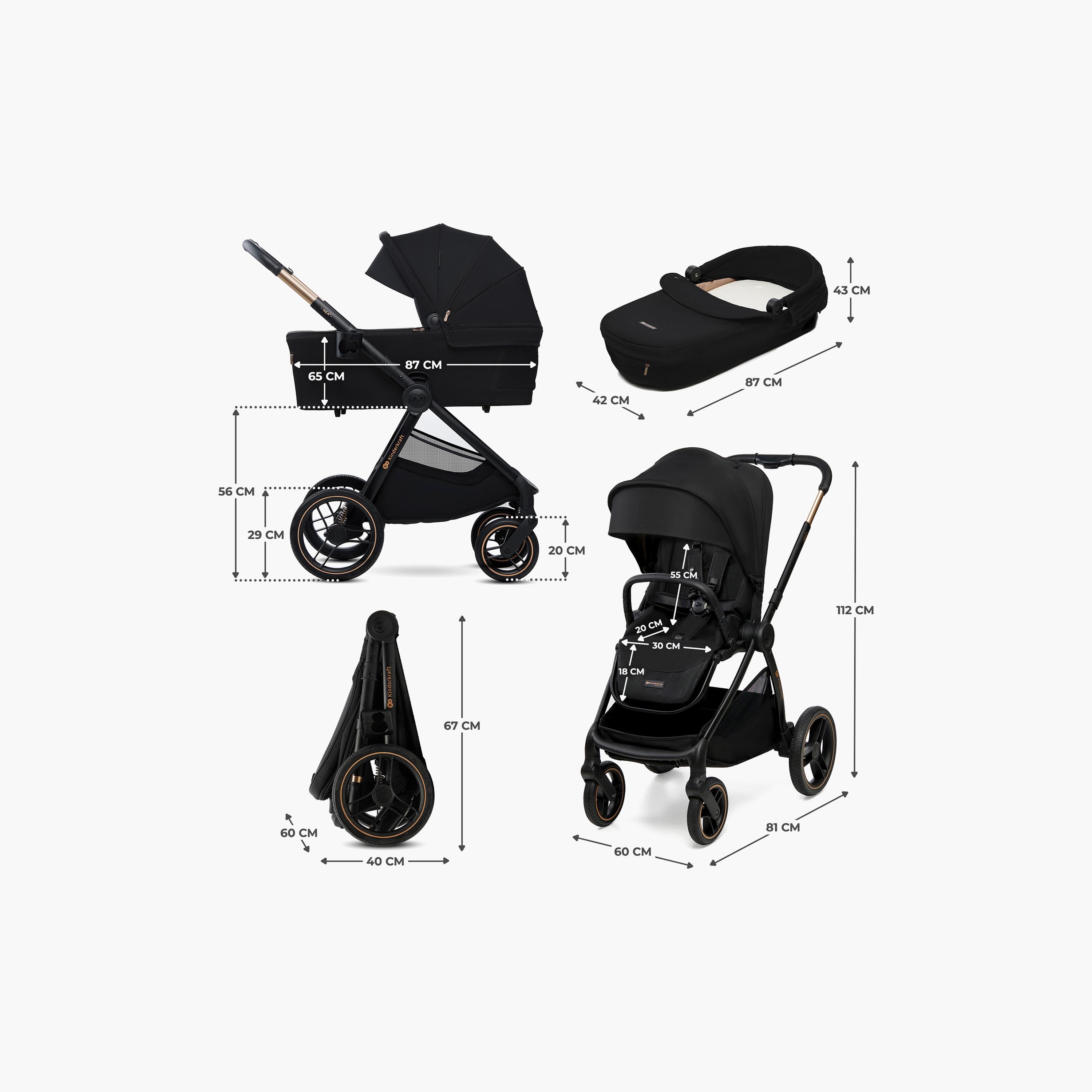 Kinderkraft Nea 2 Stroller - 0 - 27 Kg-baby-gear-strollersandprams-strollers-image-26