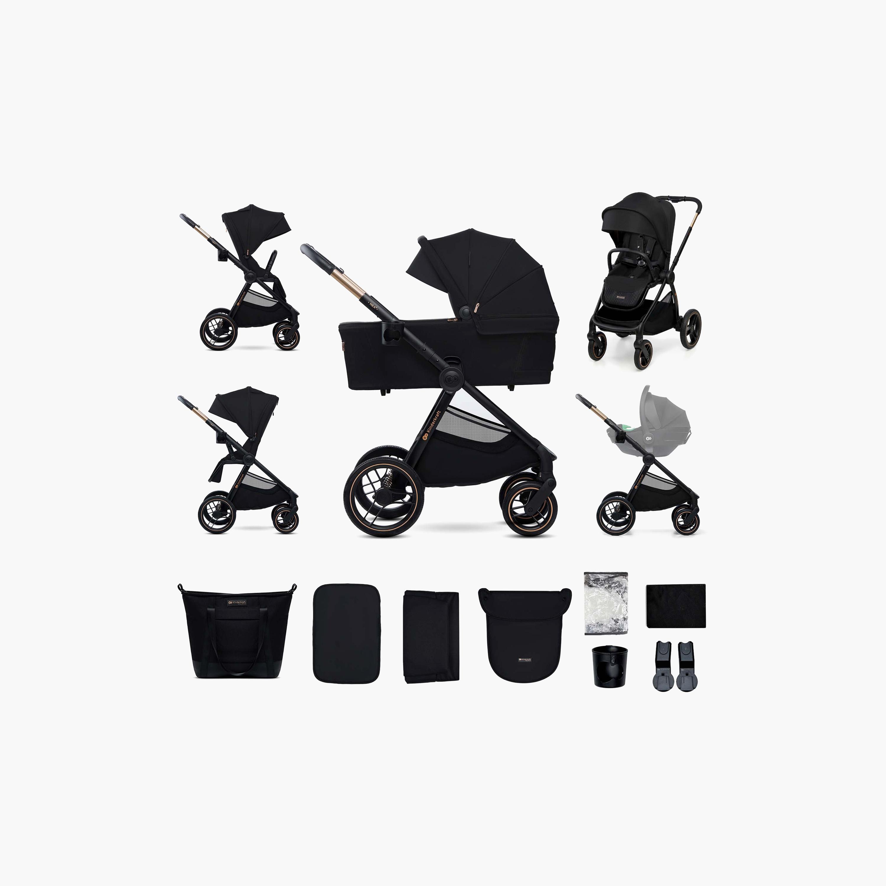 Kinderkraft Nea 2 Stroller - 0 - 27 Kg-baby-gear-strollersandprams-strollers-image-4