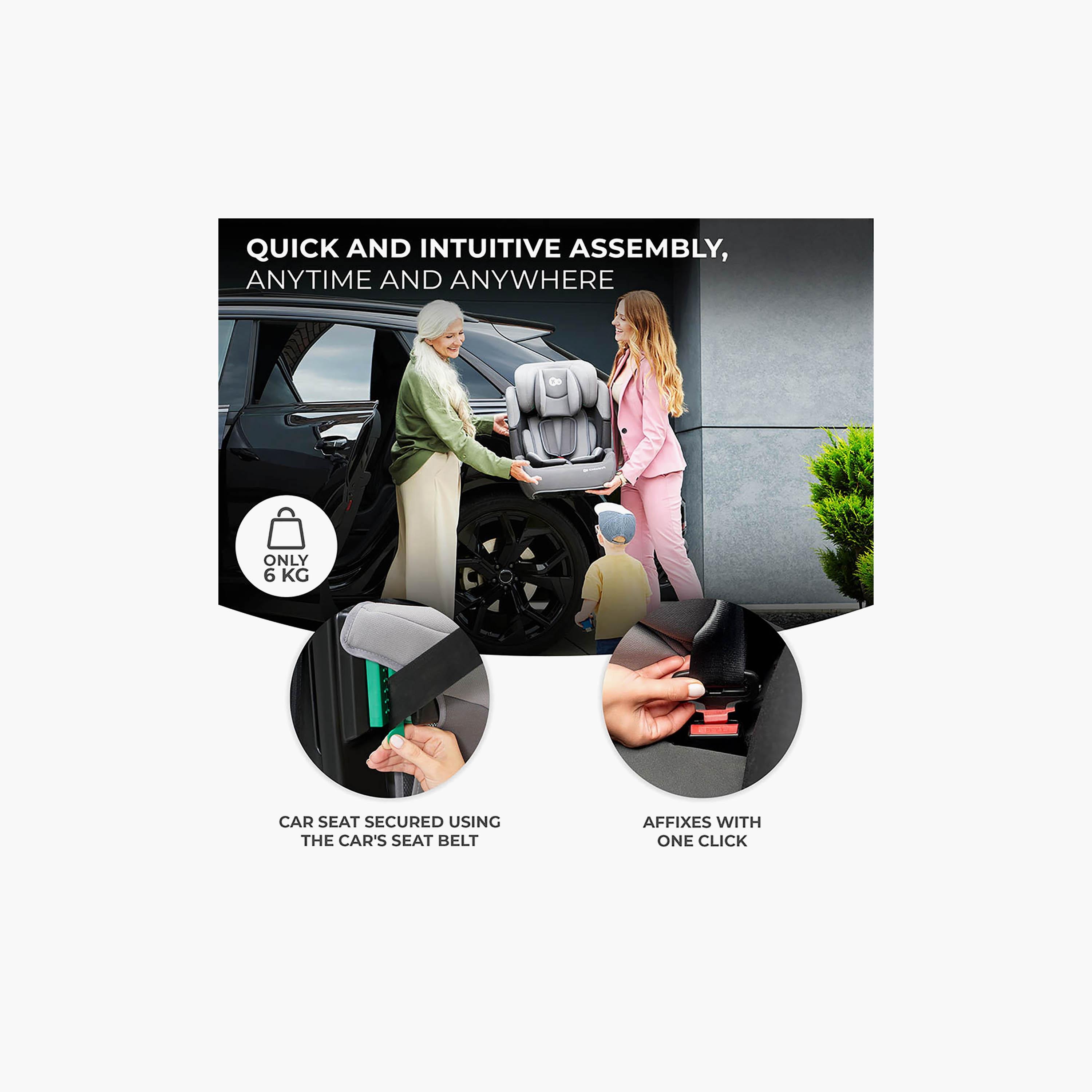 Kinderkraft Comfort Up i-Size Car Seat - 9-36 kg-baby-gear-carseats-image-2